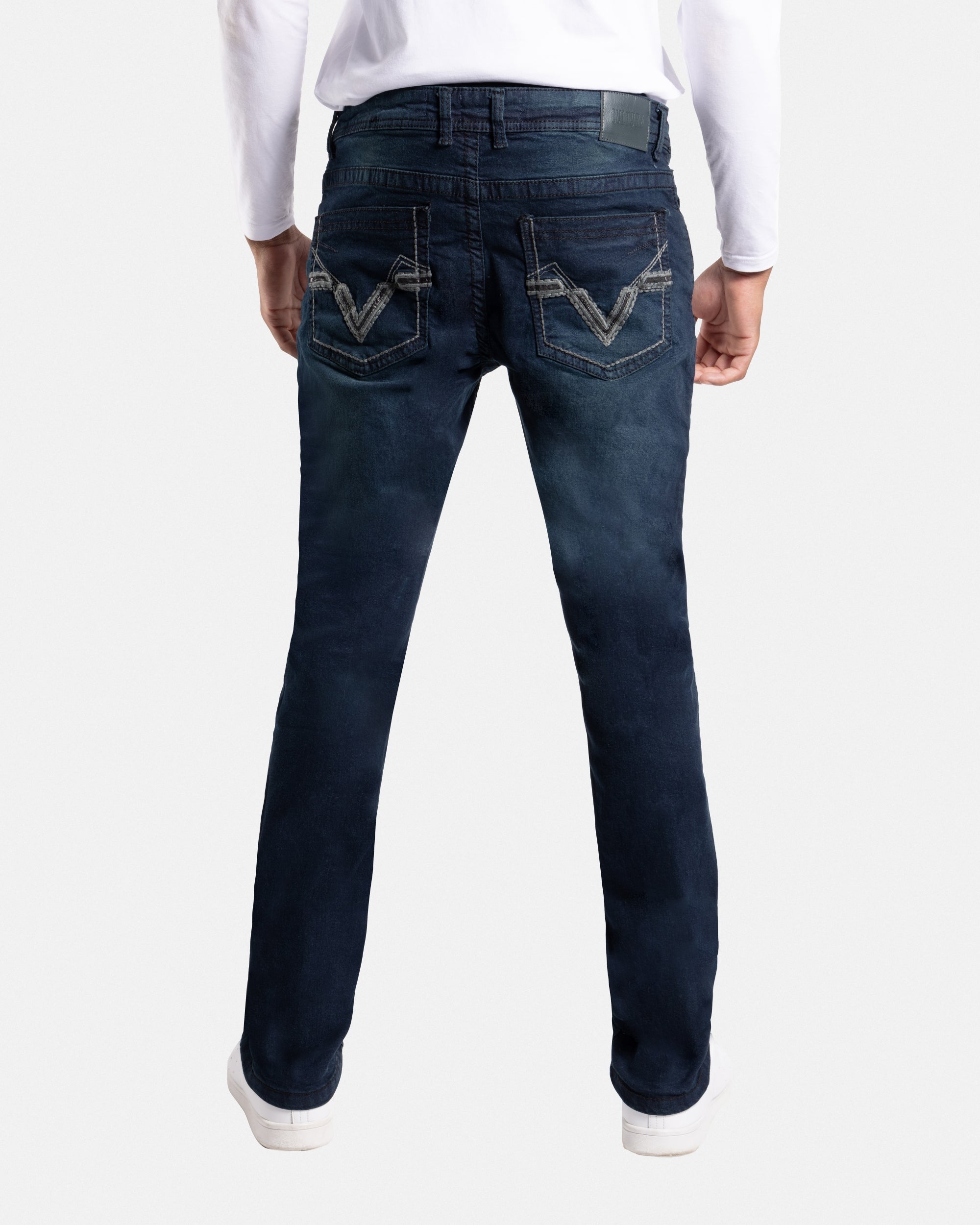 CMP-91004 Saddle Stitch Modern Fit Jeans – X-RAY JEANS