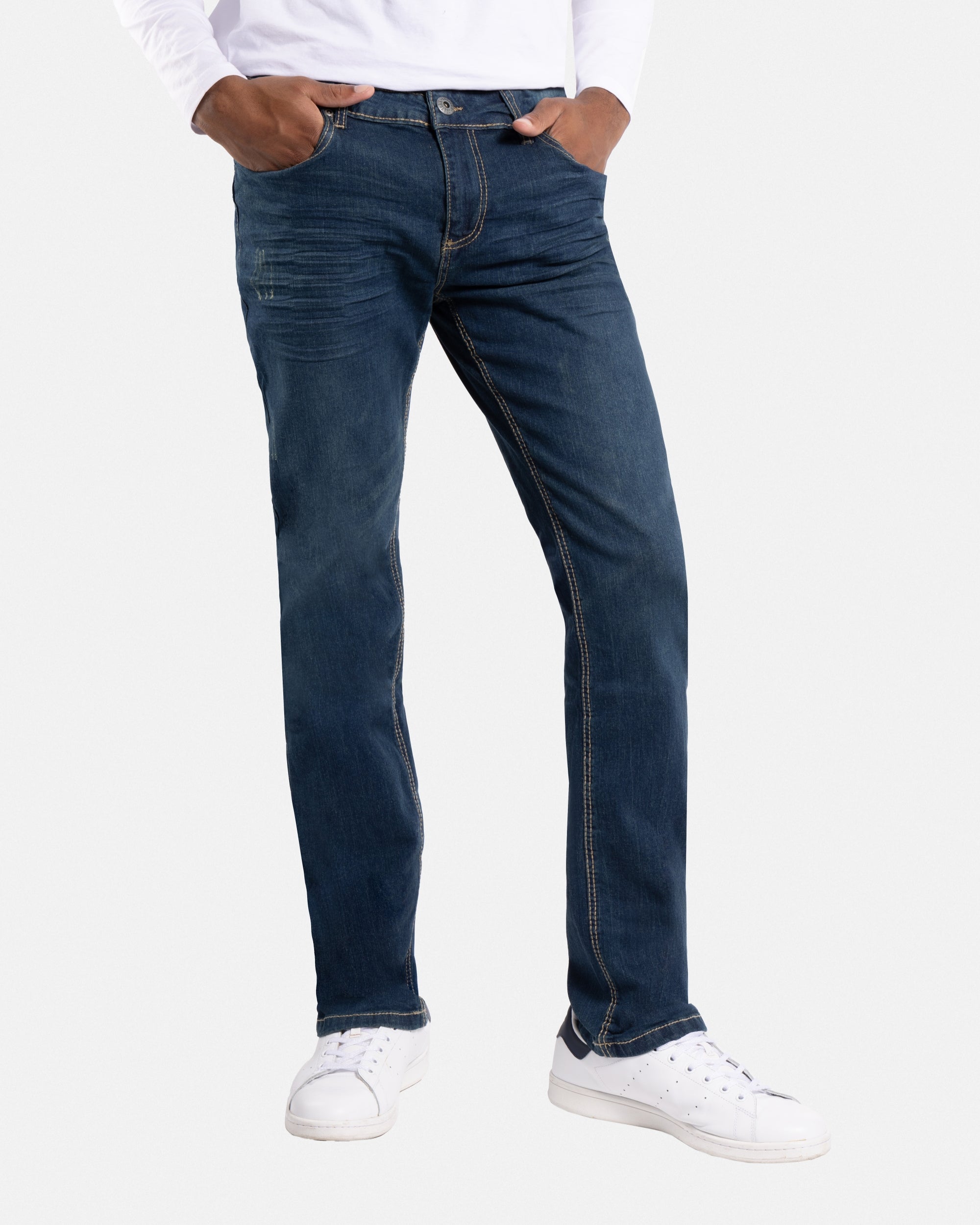 CMP-92069 Saddle Stitch Modern Fit Jeans – X-RAY JEANS