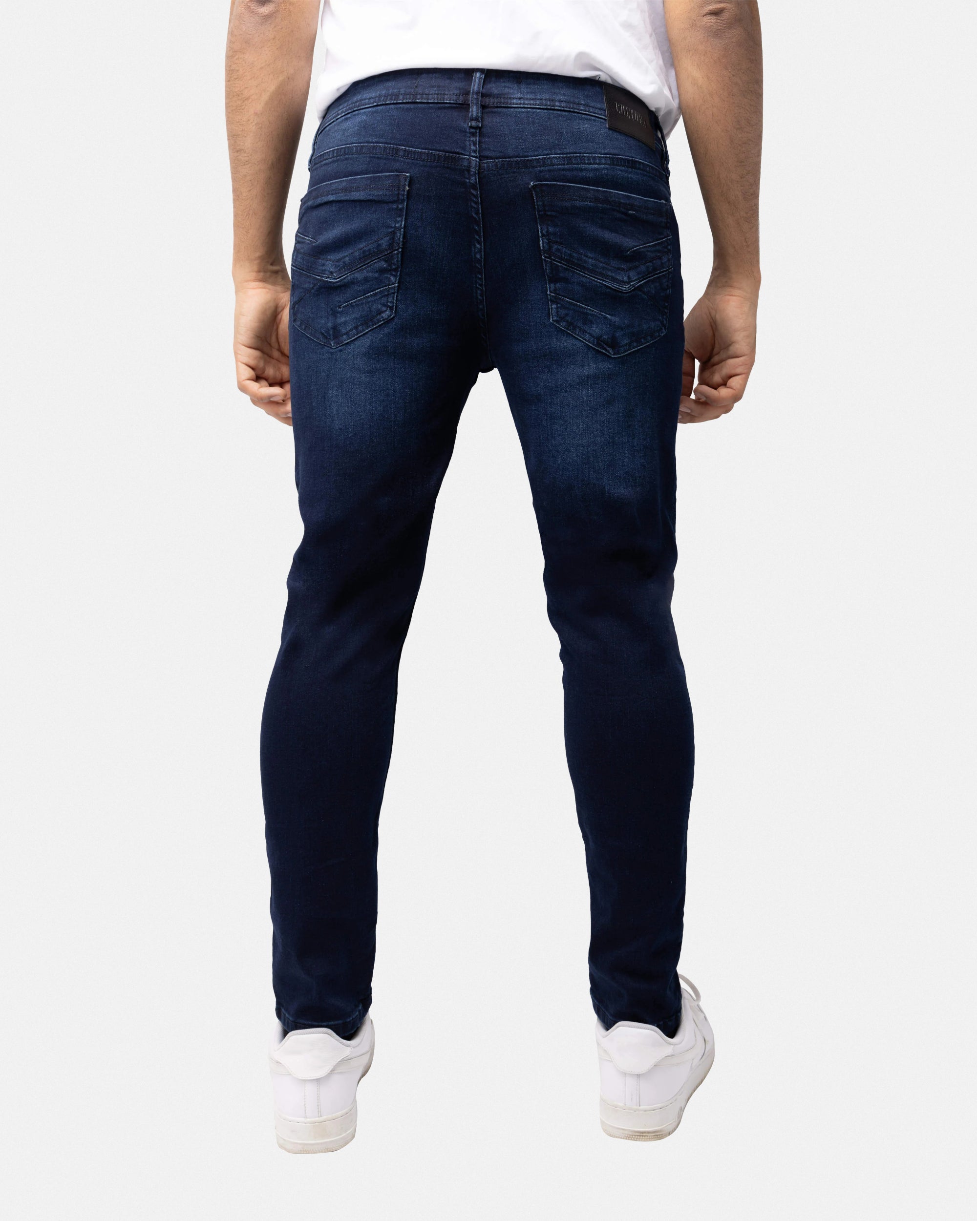 #CMP-93236 Slim Fit Stretch Dark Blue Wash Jeans