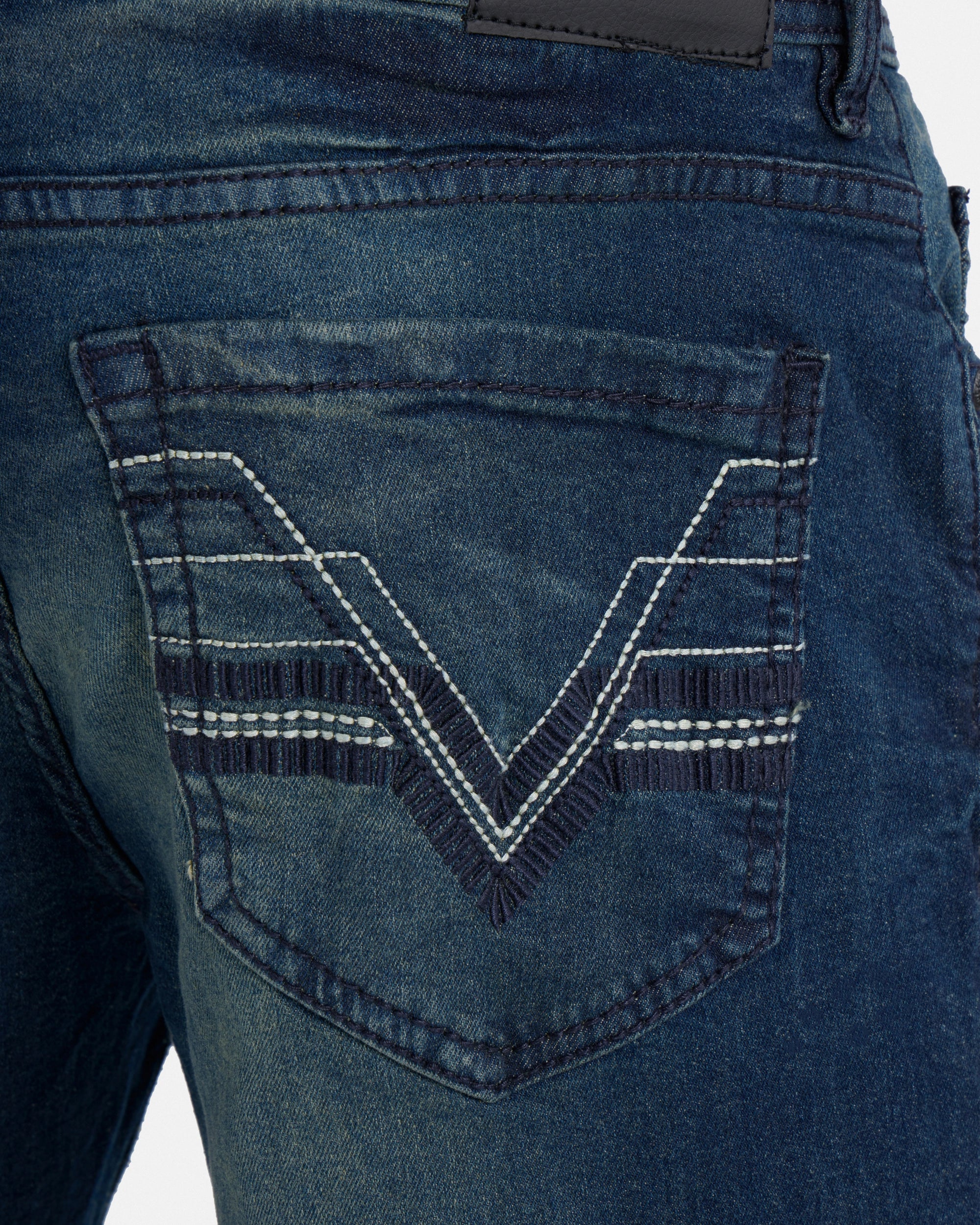 #CMP-94014 Saddle Stitch Modern Fit Western Jeans-thumbmail-8