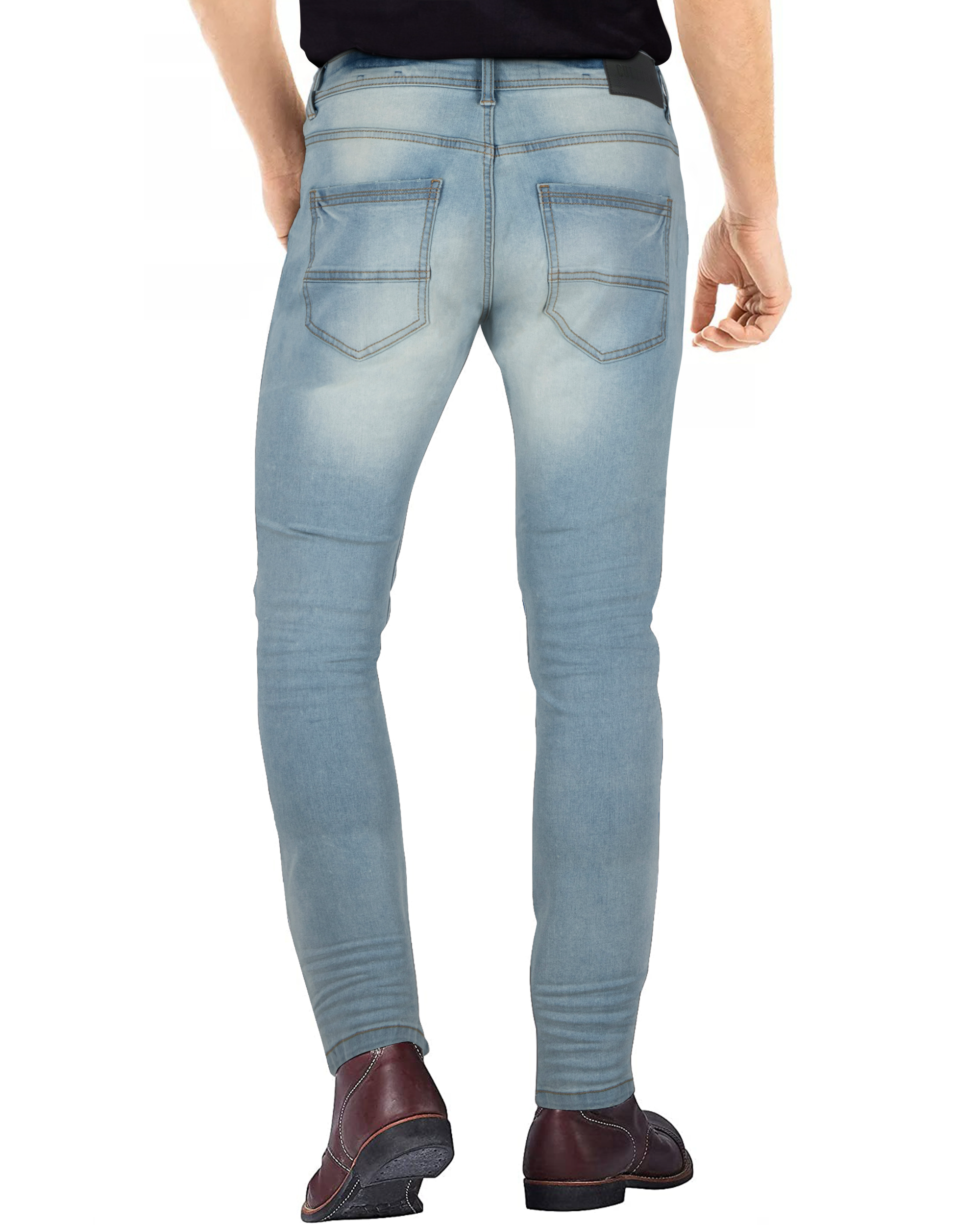 Men's Cultura Slim Stretch Silicon Jeans-thumbmail-17