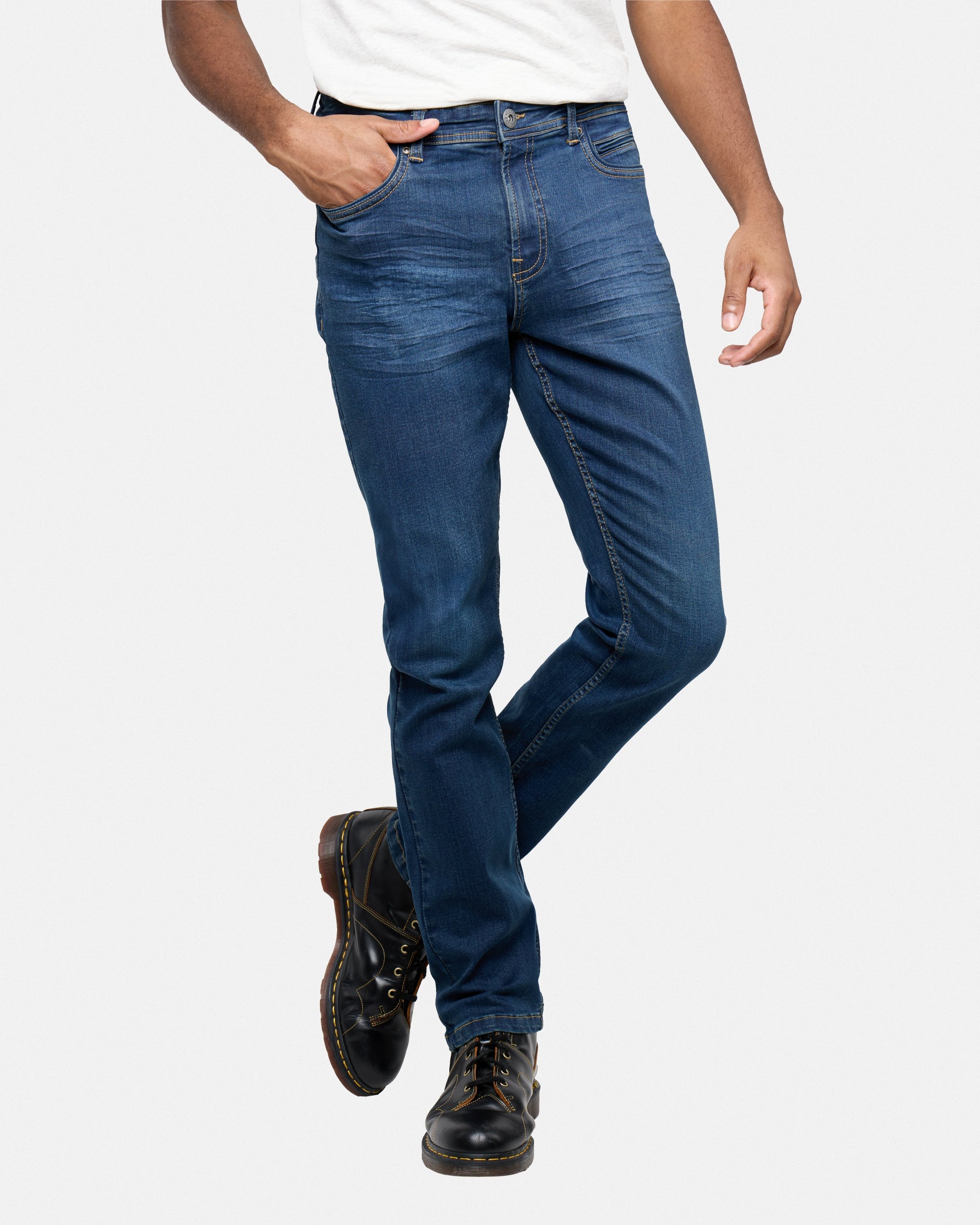 Men's Cultura Slim Stretch Silicon Jeans-thumbmail-23