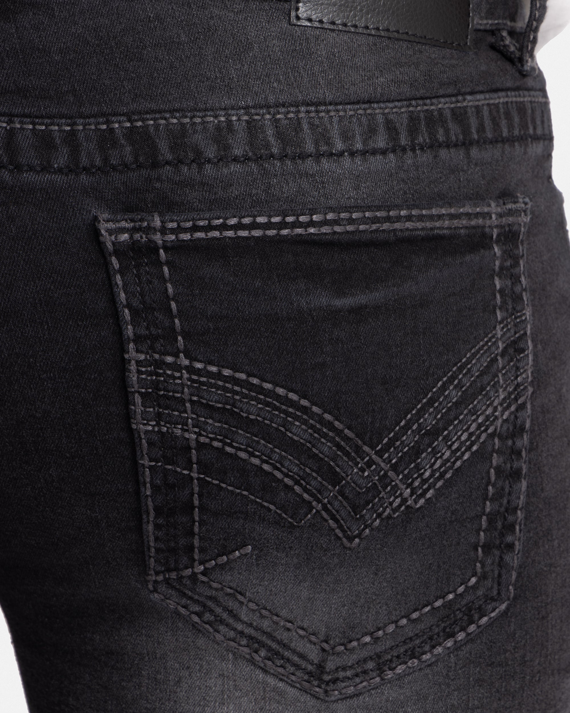 #CMS-91008 Saddle Stitch Denim Shorts-thumbmail-9
