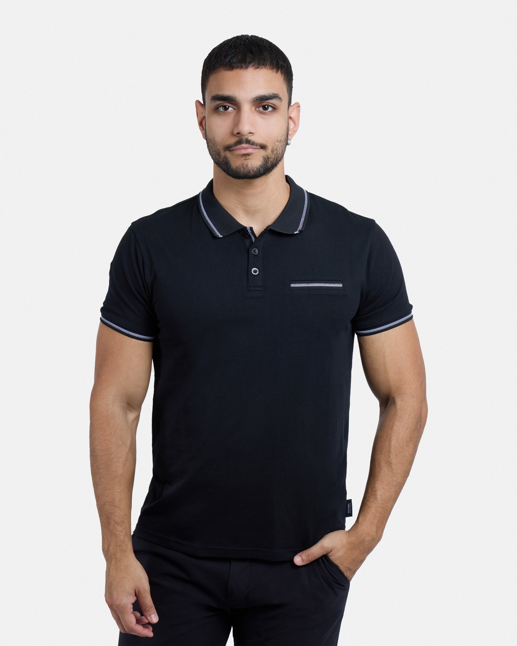 Men's Short Sleeves Cotton Polo