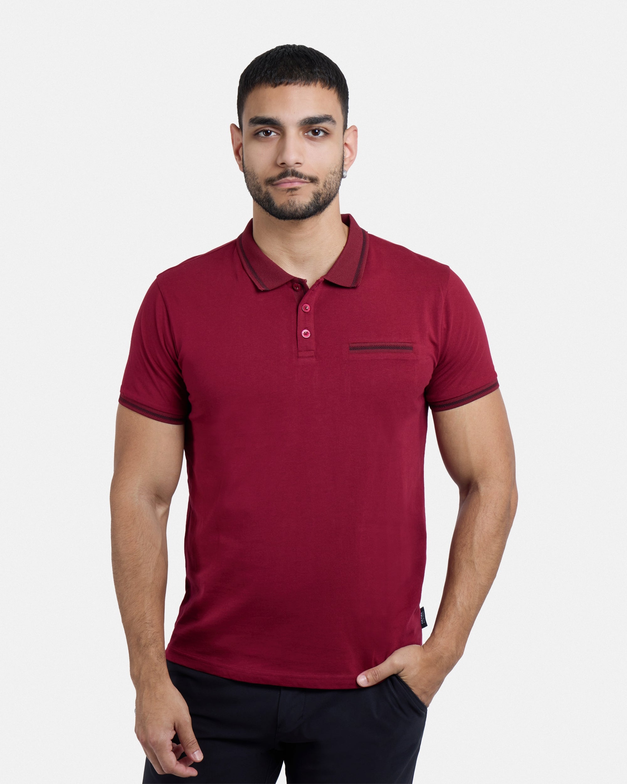 Men's Short Sleeves Cotton Polo