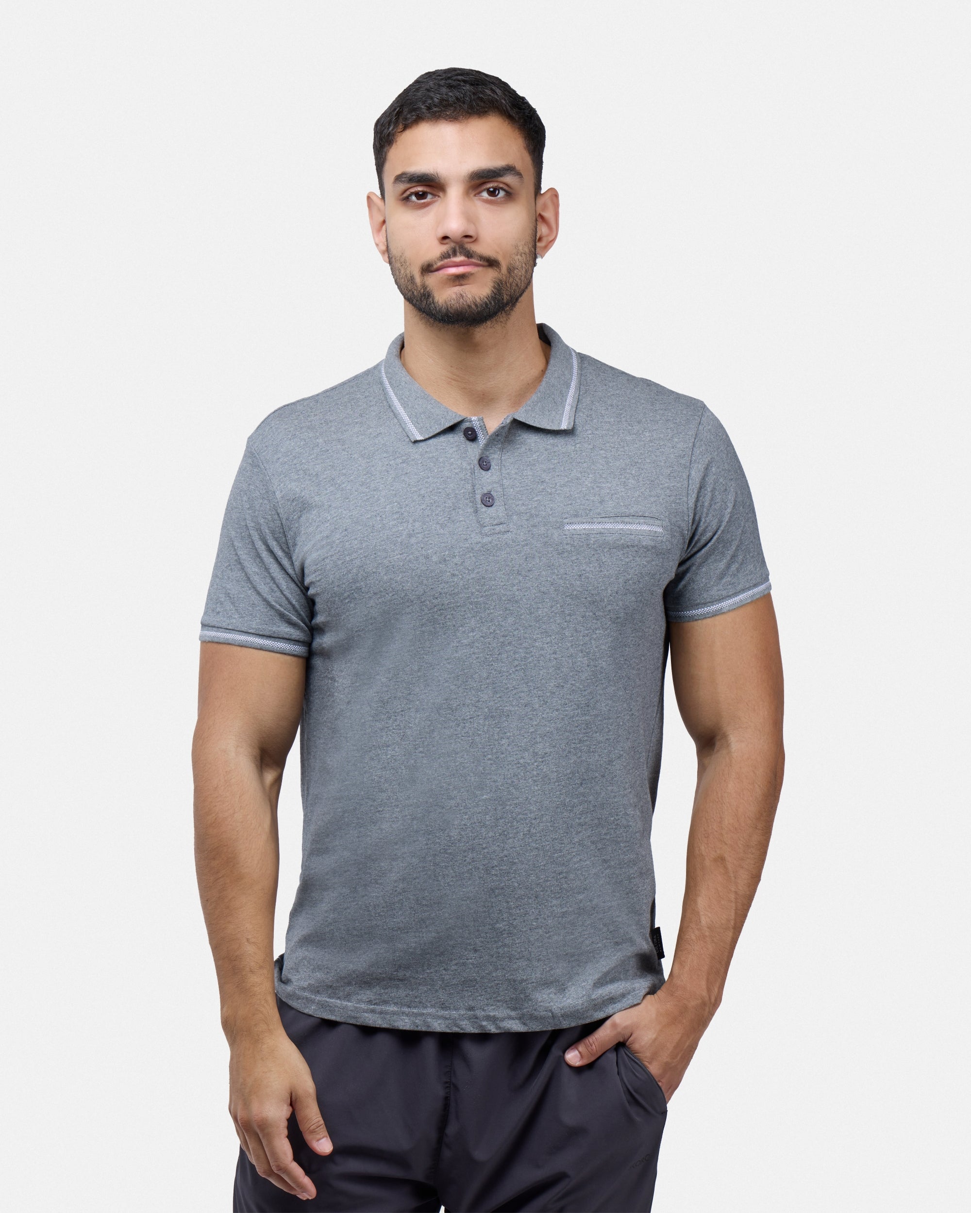 Men's Short Sleeves Cotton Polo