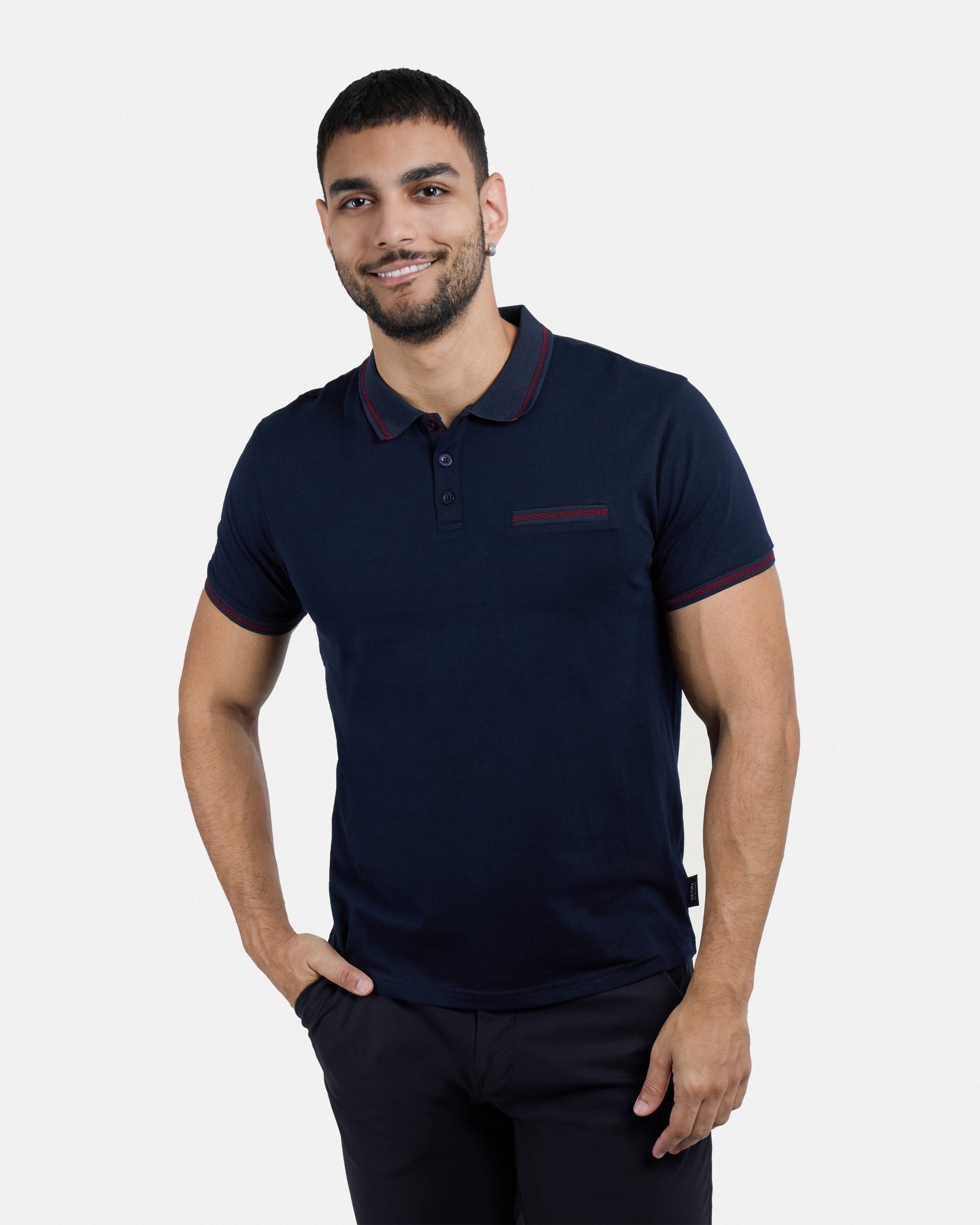 Men's Short Sleeves Cotton Polo