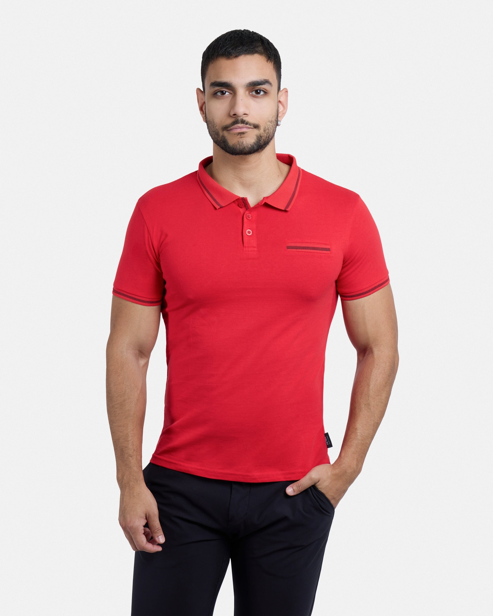 Men's Short Sleeves Cotton Polo