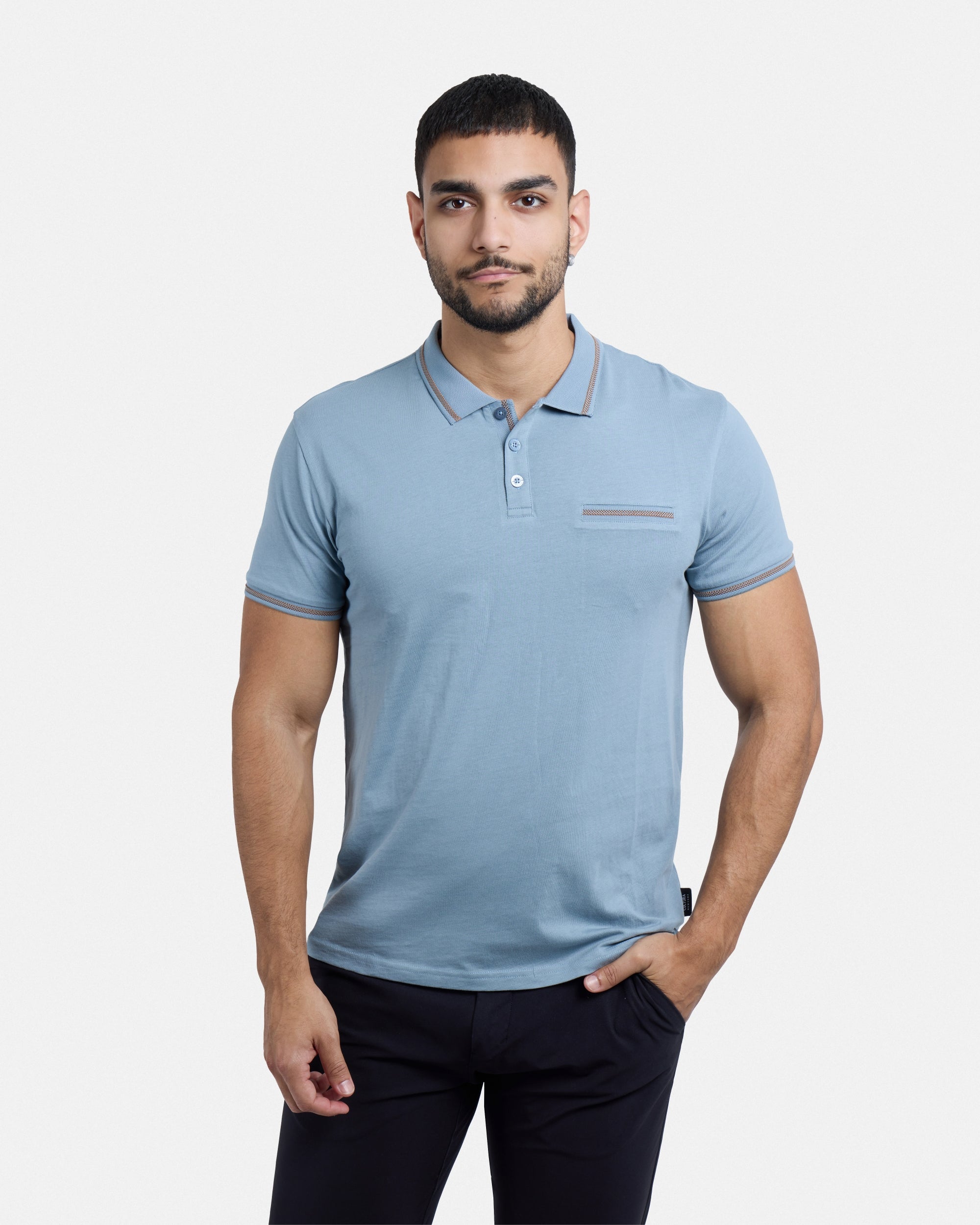 Men's Short Sleeves Cotton Polo
