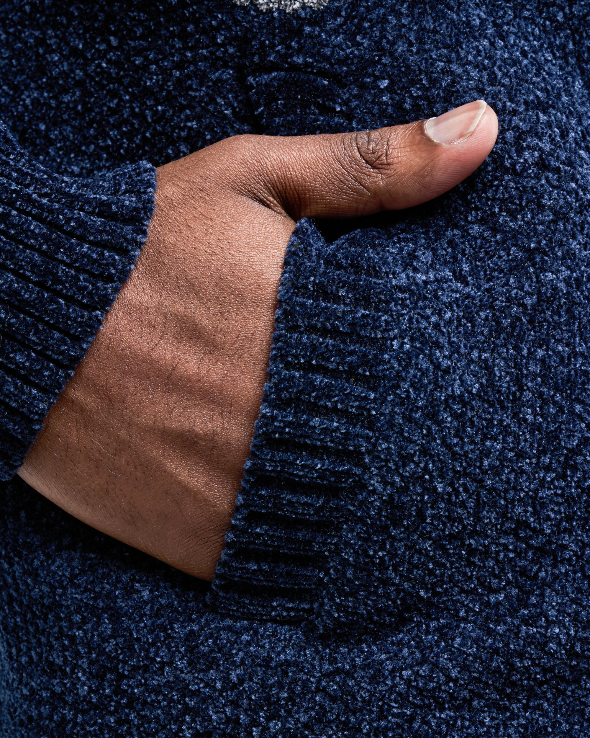 #CMW-34095 Full Zip Chest Stripe Hoodie Sweater-thumbmail-26