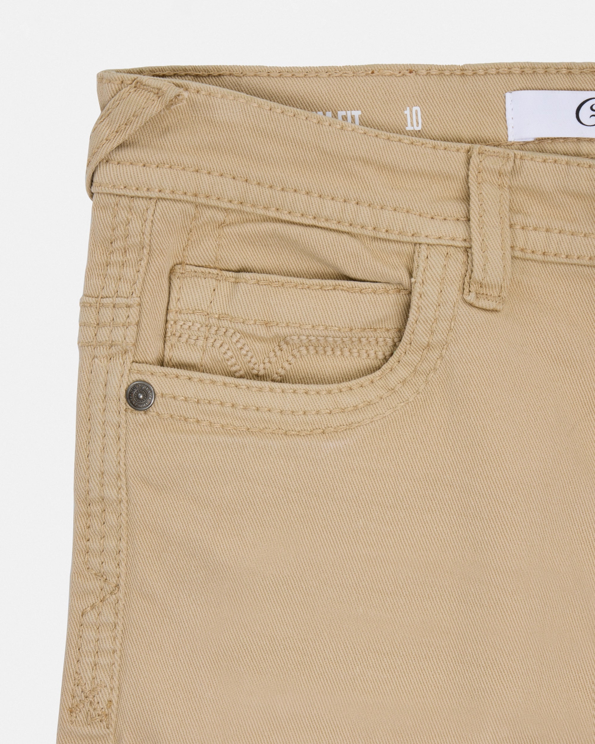 #CUDJB9100743 Boy's Saddle Stitch Color Jeans With Flap Pocket-thumbmail-9