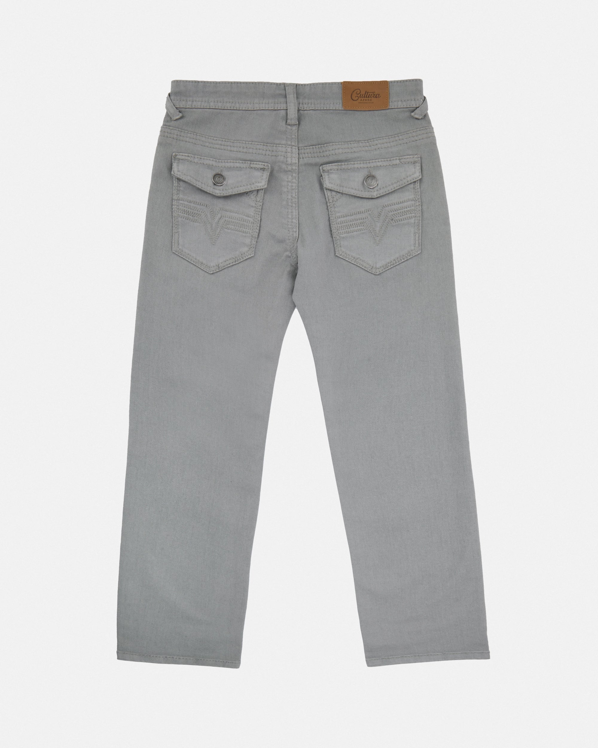 #CUDJB9100743 Boy's Saddle Stitch Color Jeans With Flap Pocket-thumbmail-12