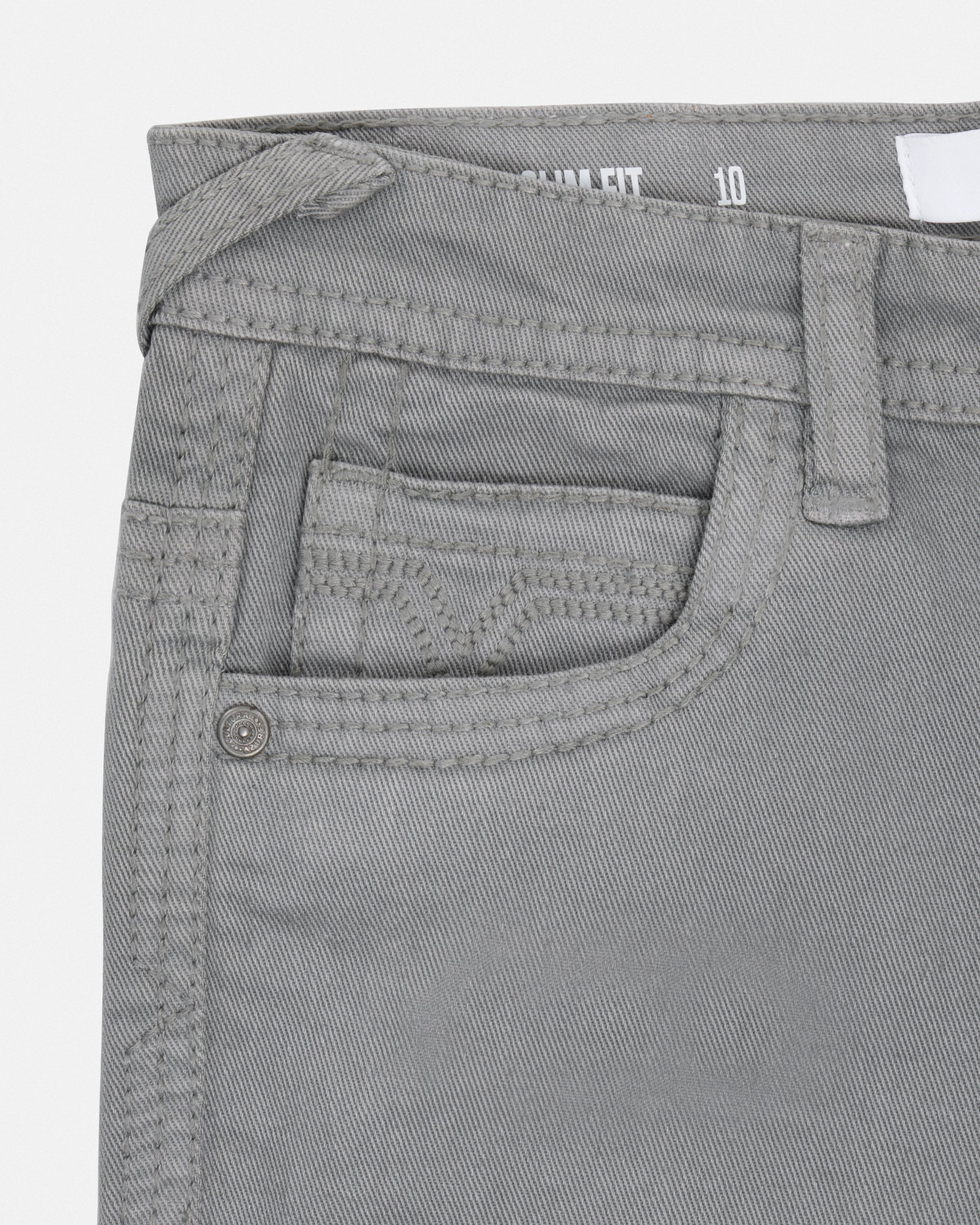 #CUDJB9100743 Boy's Saddle Stitch Color Jeans With Flap Pocket-thumbmail-14