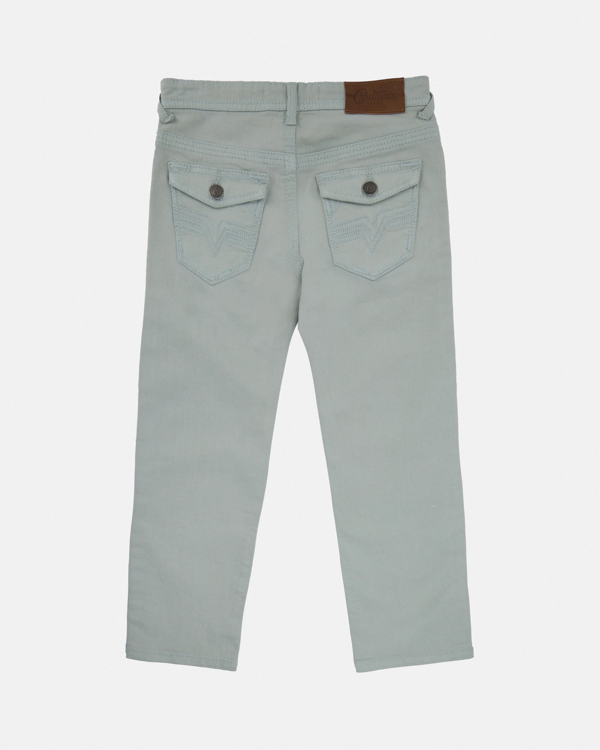 #CUDJB9100743 Boy's Saddle Stitch Color Jeans With Flap Pocket-thumbmail-17