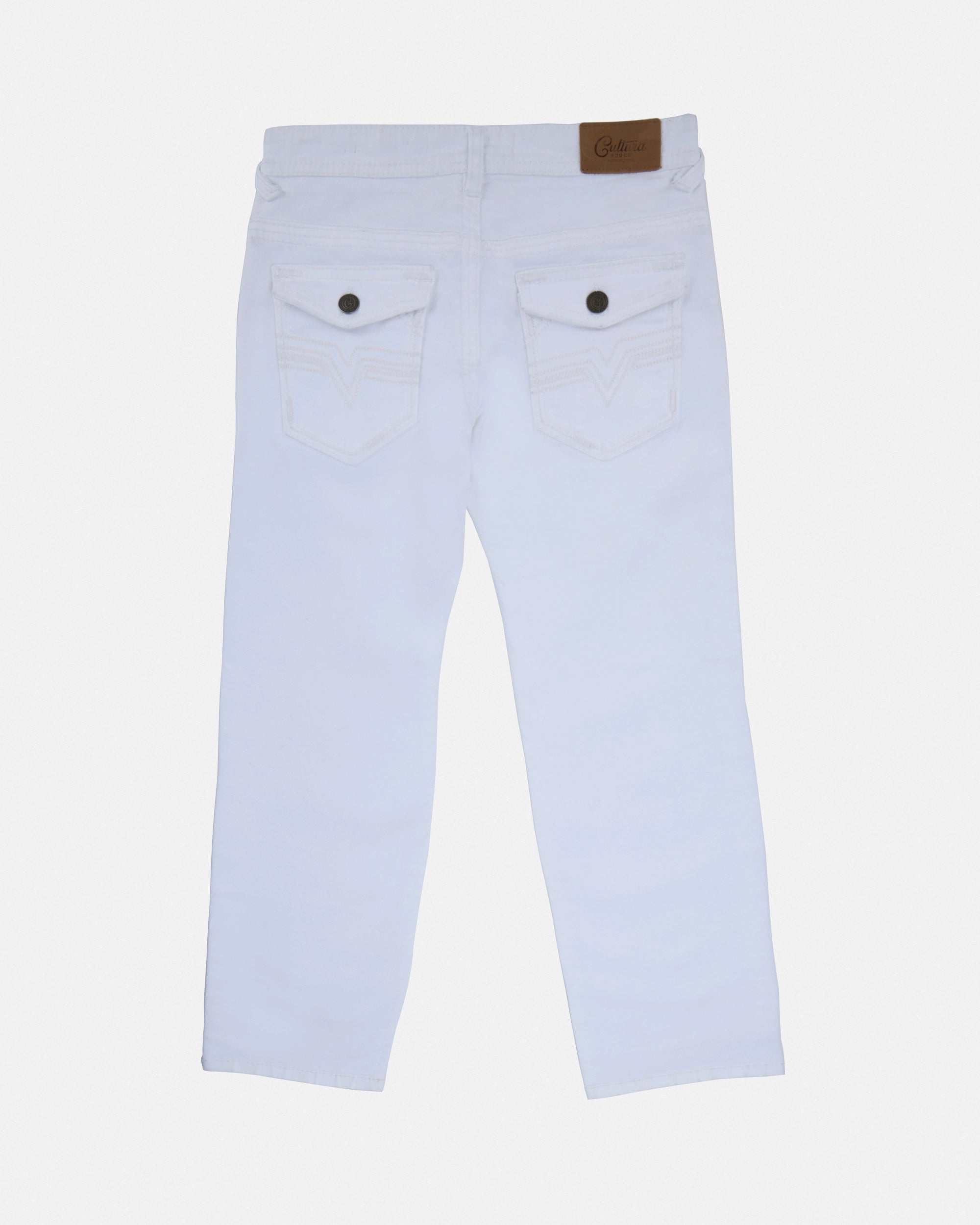 #CUDJB9100743 Boy's Saddle Stitch Color Jeans With Flap Pocket-thumbmail-22