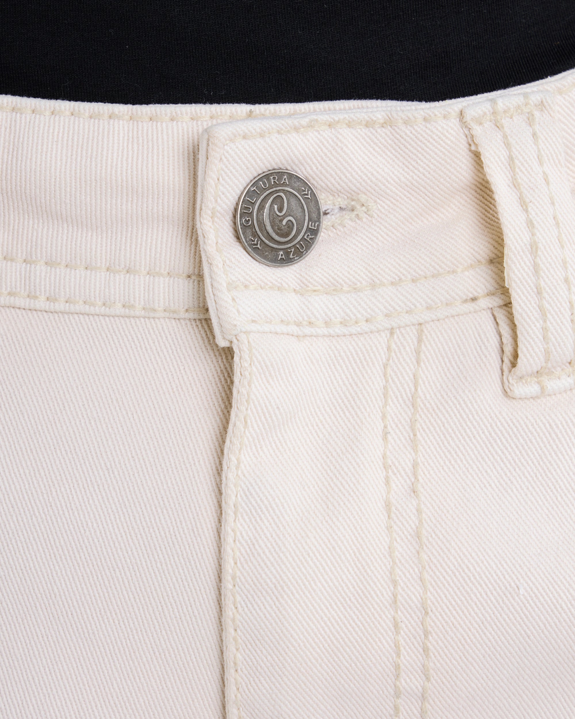 #CUDJM9100739 Saddle Stitch Relaxed Fit Western Color Jeans-thumbmail-14
