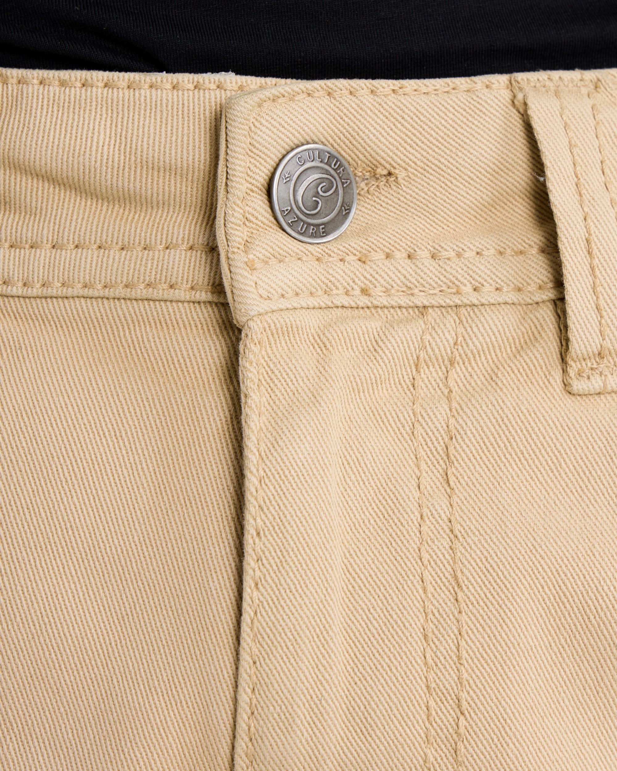 #CUDJM9100739 Saddle Stitch Relaxed Fit Western Color Jeans-thumbmail-22