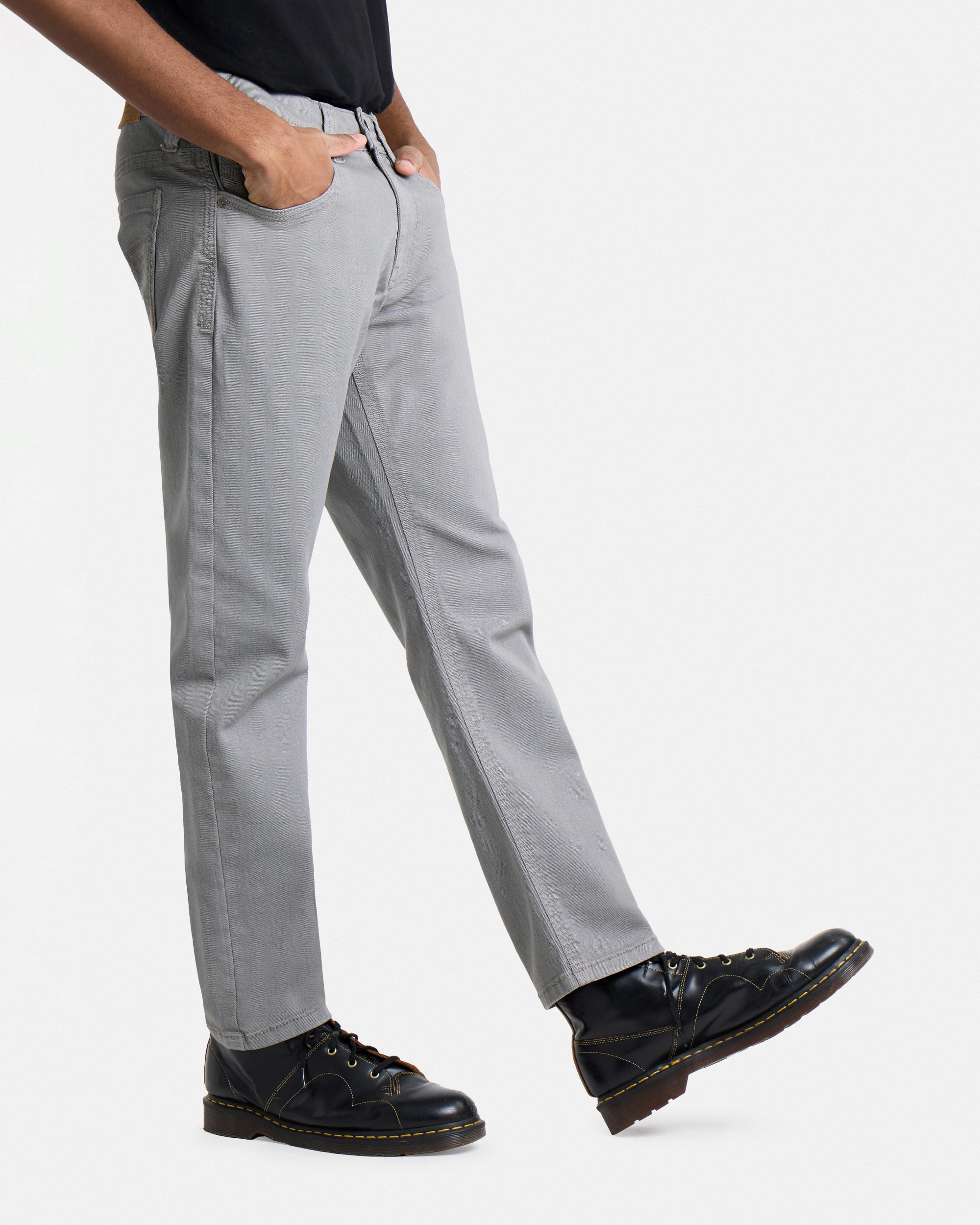 #CUDJM9100739 Saddle Stitch Relaxed Fit Western Color Jeans-thumbmail-35