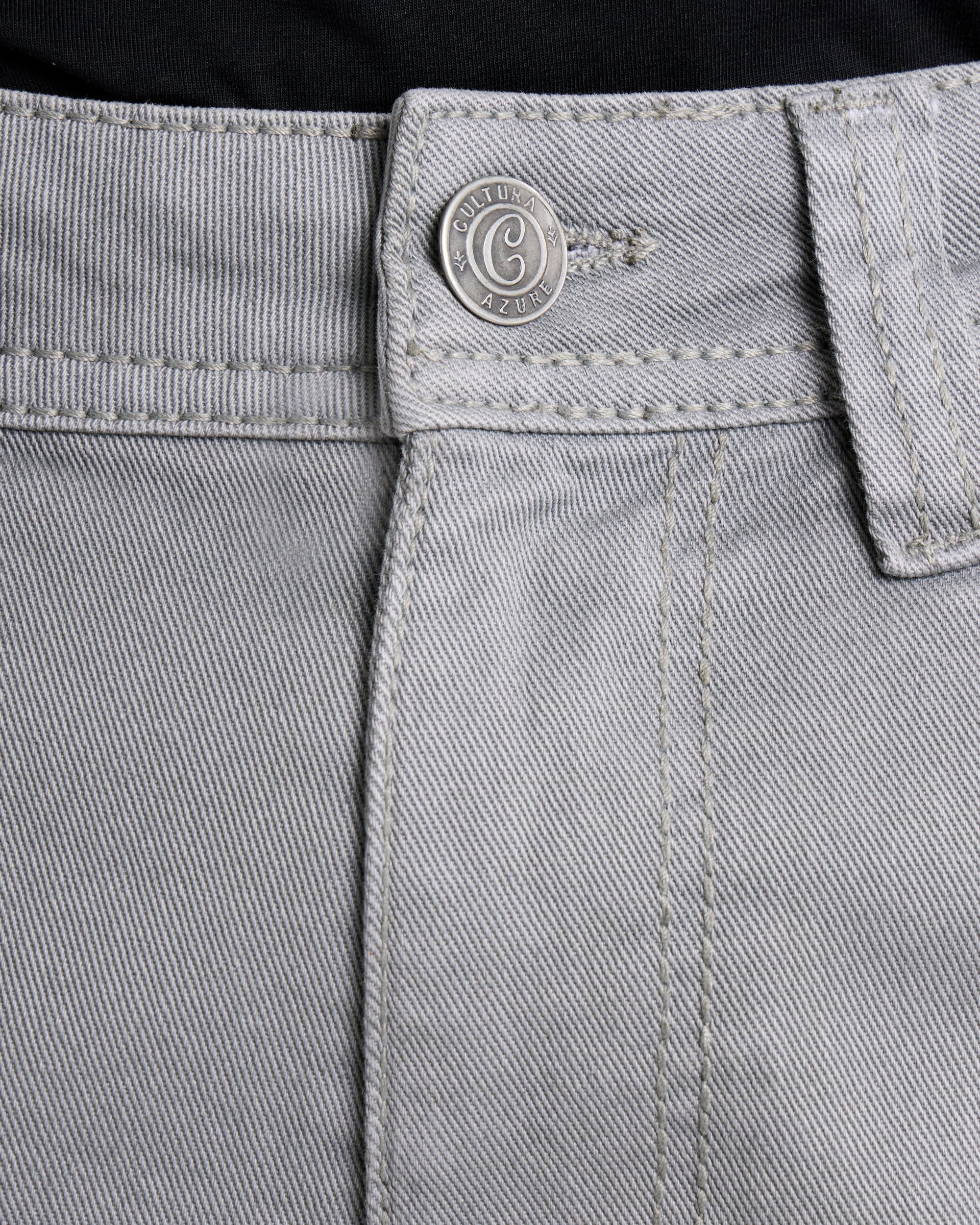 #CUDJM9100739 Saddle Stitch Relaxed Fit Western Color Jeans-thumbmail-38