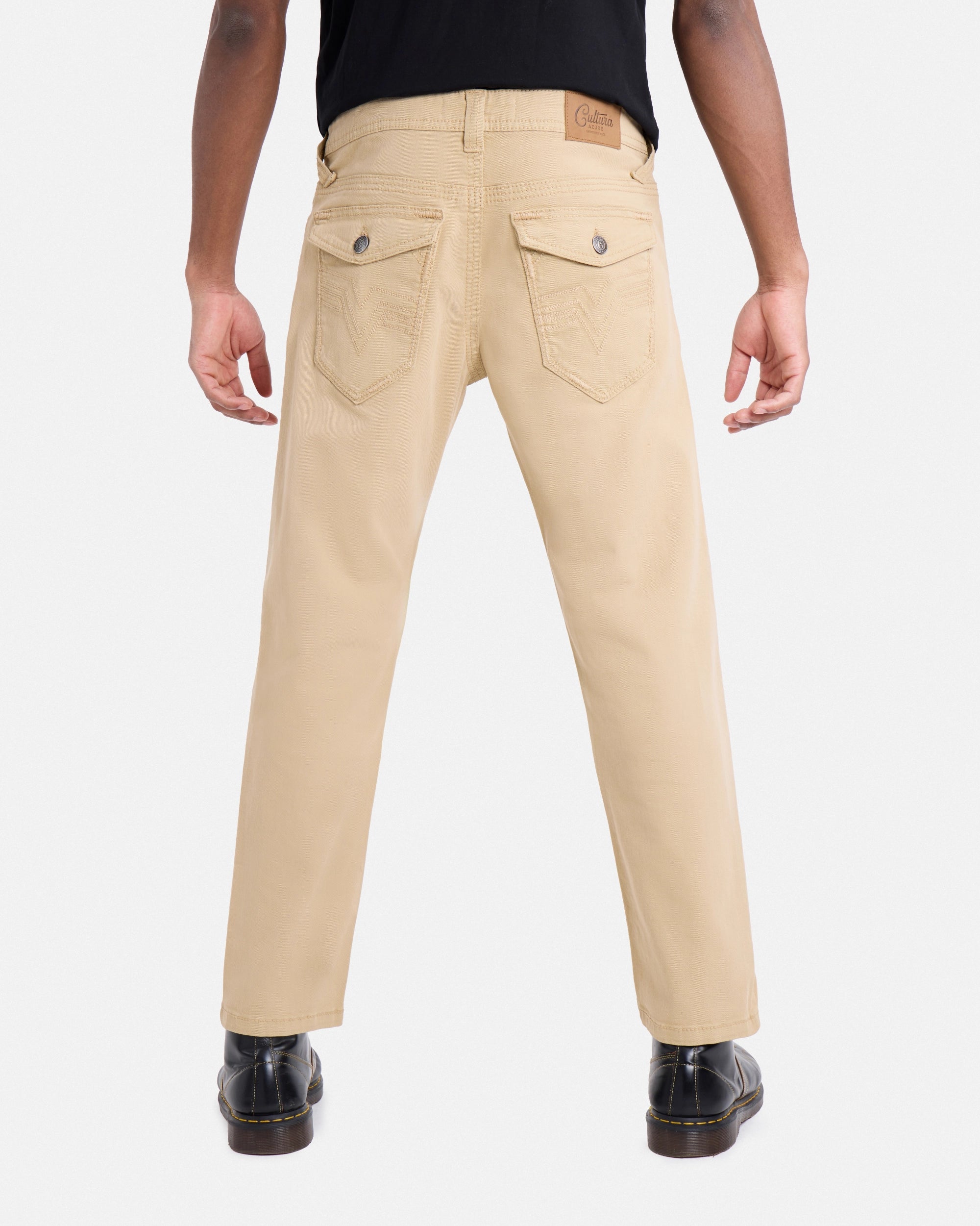 #CUDJM9100740 Saddle Stitch Relaxed Fit Color Western Jeans With Flap Pocket-thumbmail-18