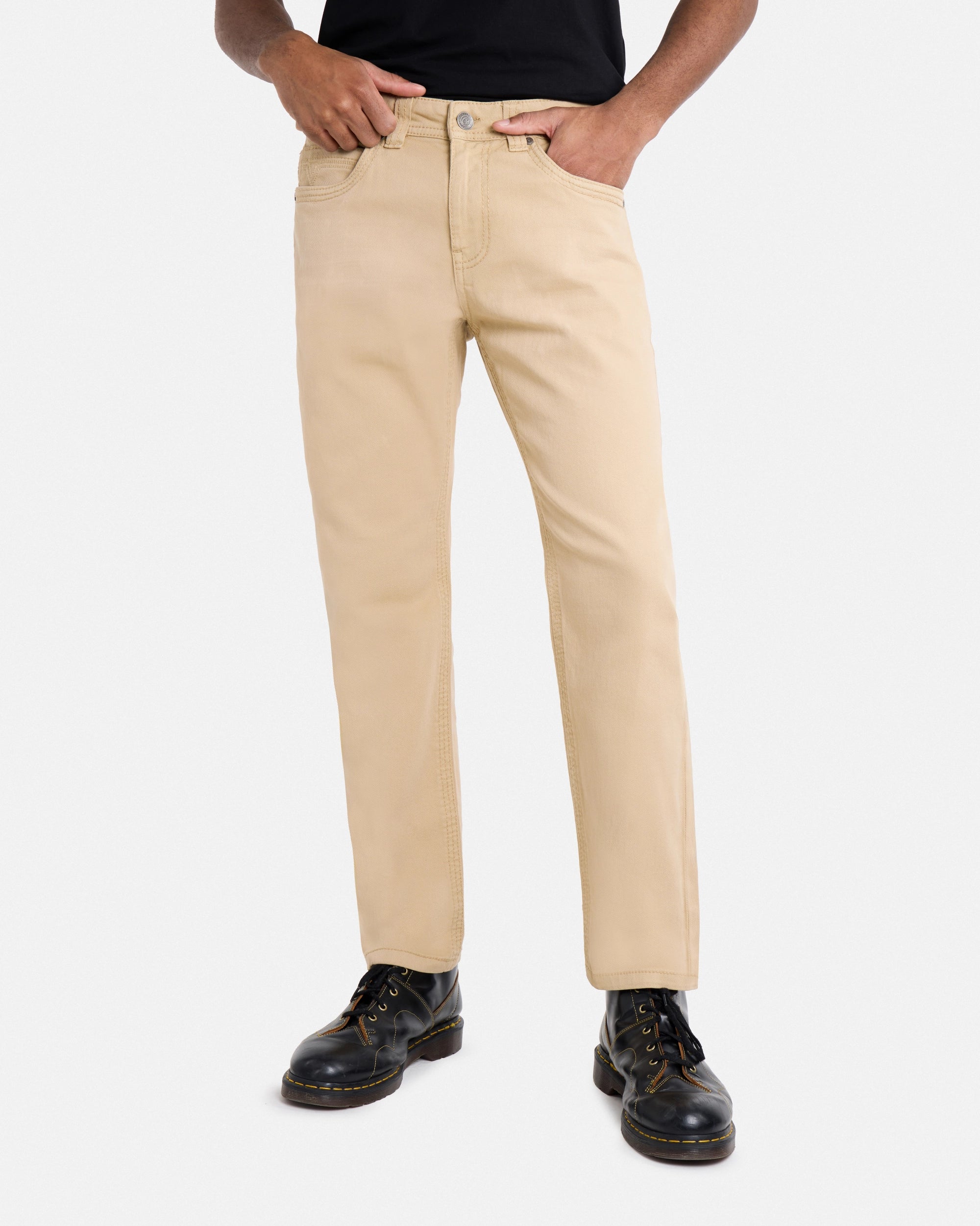 #CUDJM9100740 Saddle Stitch Relaxed Fit Color Western Jeans With Flap Pocket-thumbmail-21