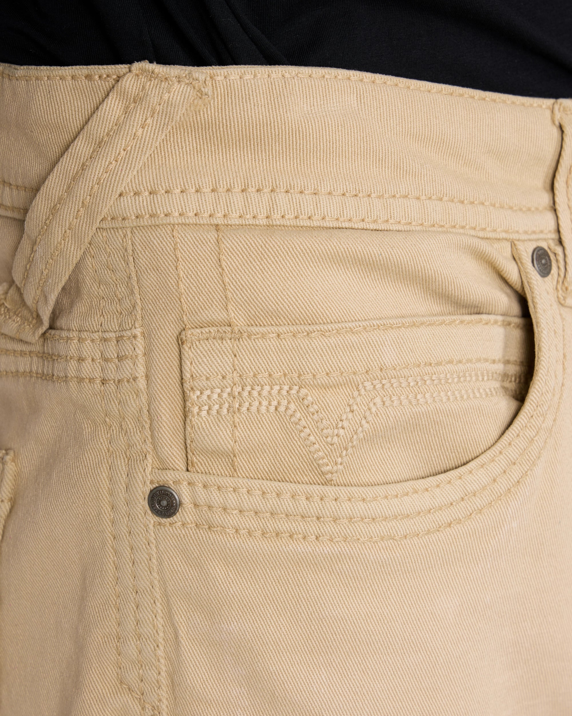 #CUDJM9100740 Saddle Stitch Relaxed Fit Color Western Jeans With Flap Pocket-thumbmail-23