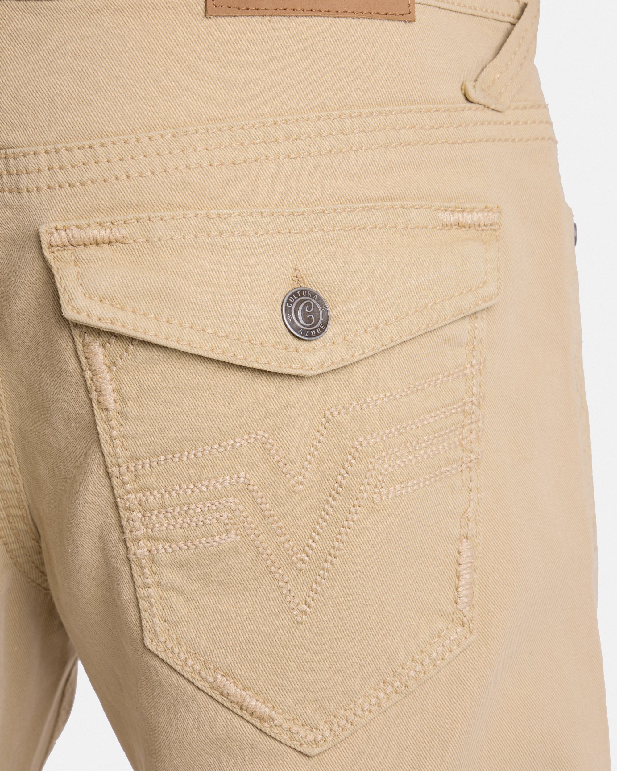 #CUDJM9100740 Saddle Stitch Relaxed Fit Color Western Jeans With Flap Pocket-thumbmail-24