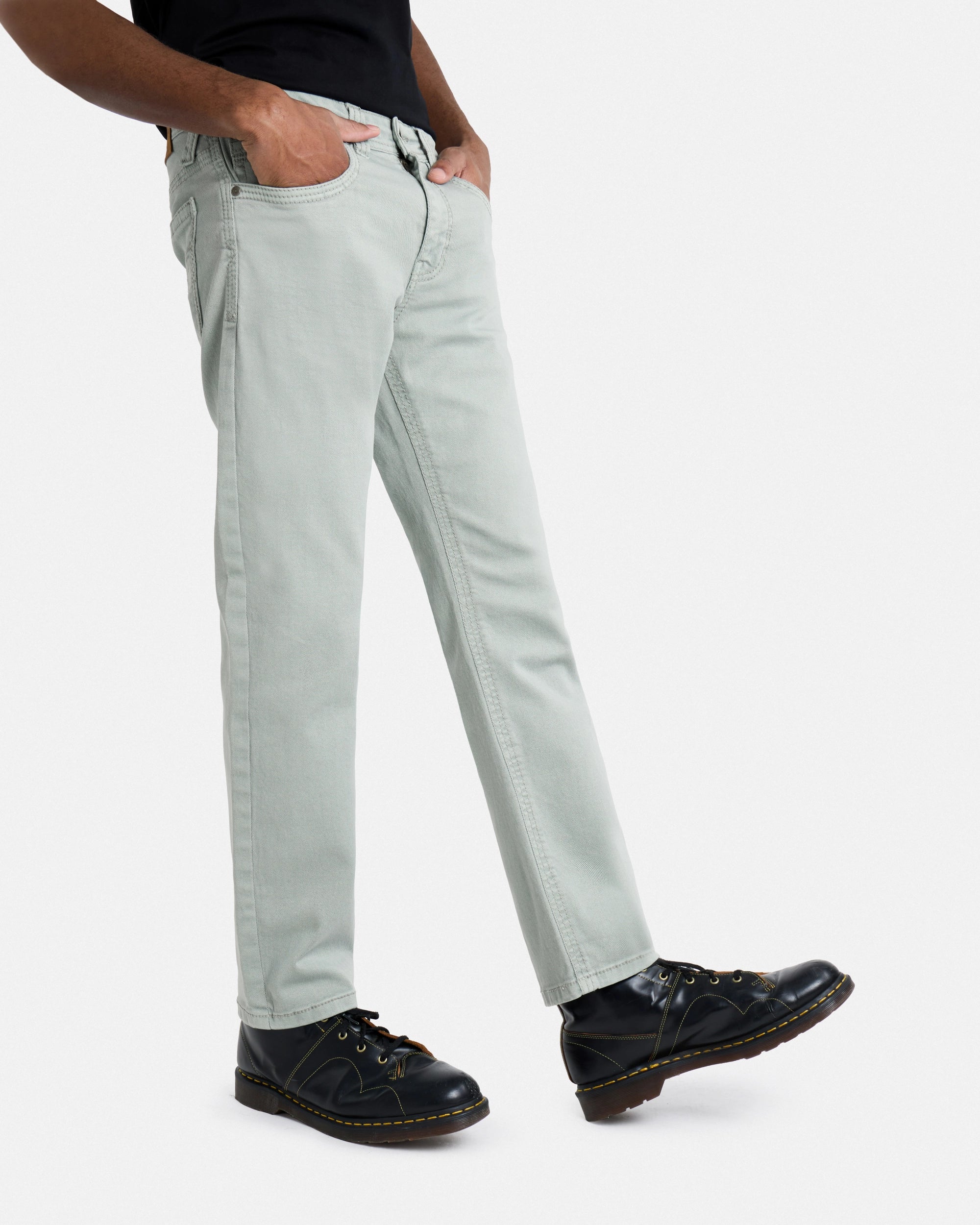 #CUDJM9100740 Saddle Stitch Relaxed Fit Color Western Jeans With Flap Pocket-thumbmail-27