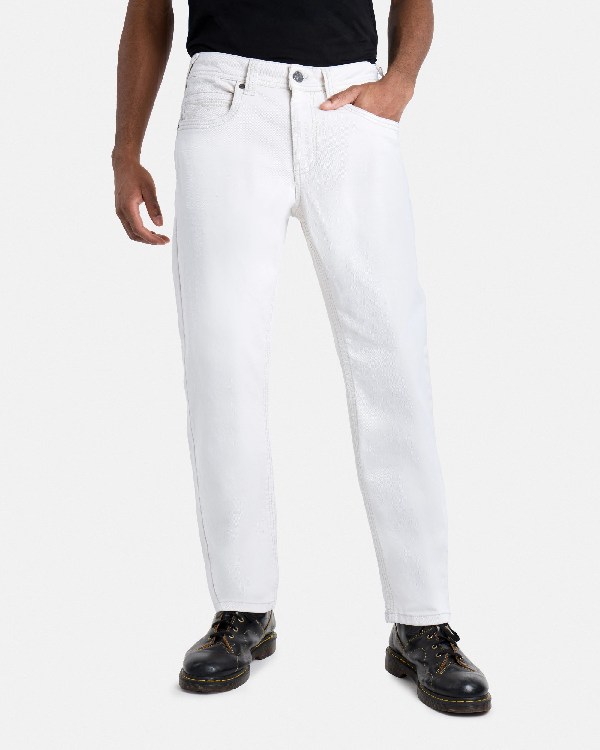 #CUDJM9100740 Saddle Stitch Relaxed Fit Color Western Jeans With Flap Pocket-thumbmail-33