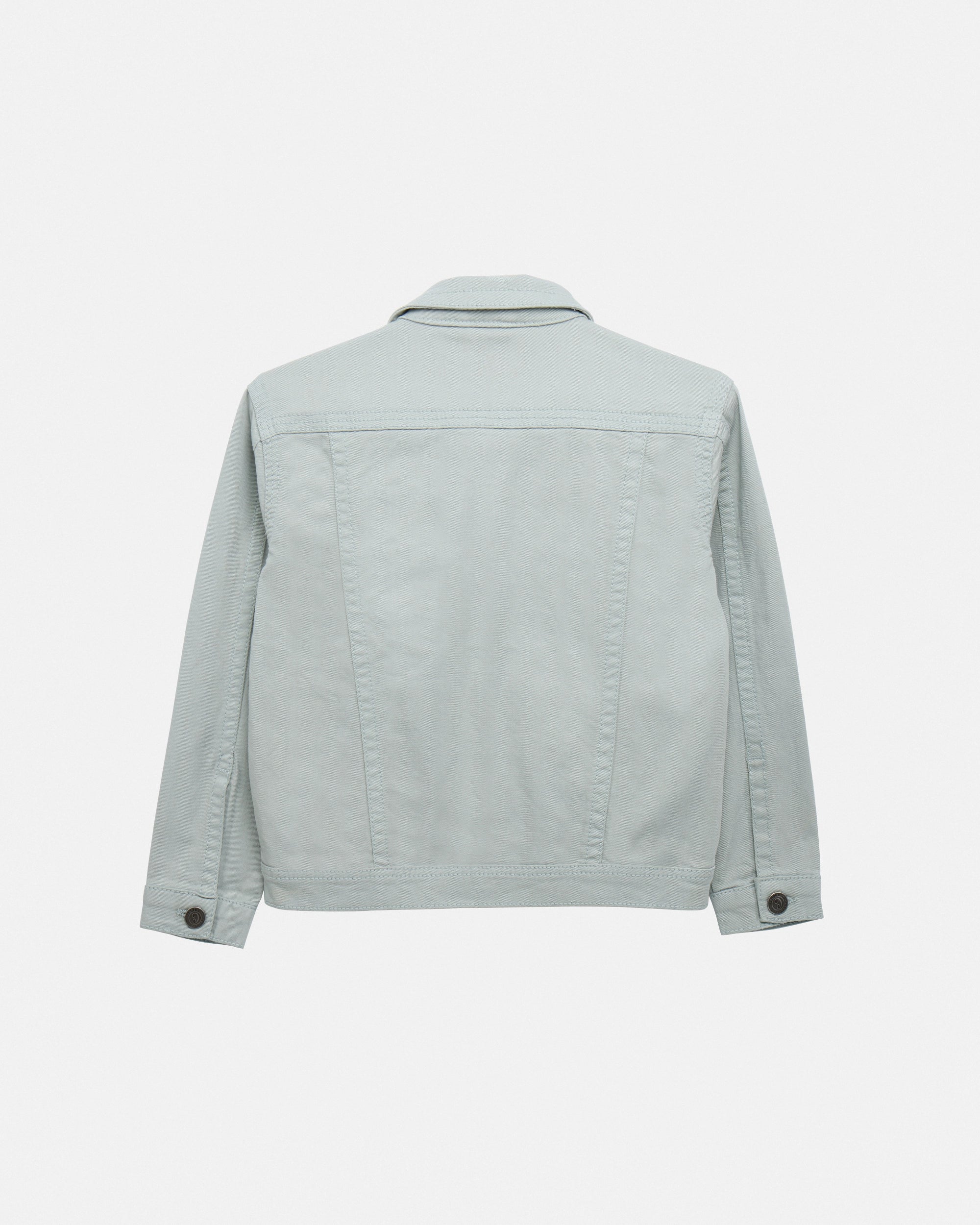 #CUJKB5100744 Boy's Saddle Stitch Color Denim Jacket With Flap Pocket-thumbmail-17