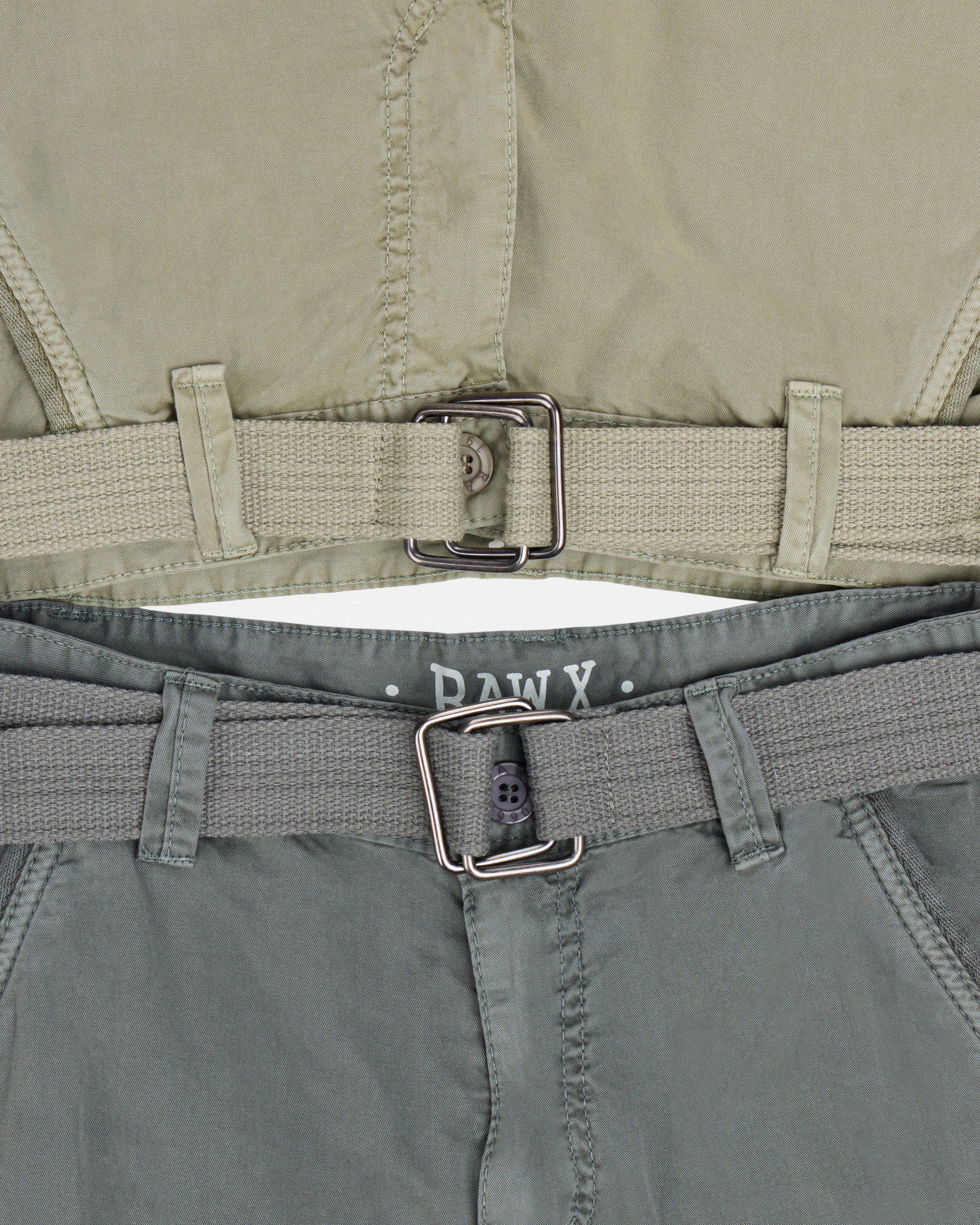 #KBS-1001 Little Boy's 4-7 2-Piece Combo Belted Twill Cargo Shorts-thumbmail-53