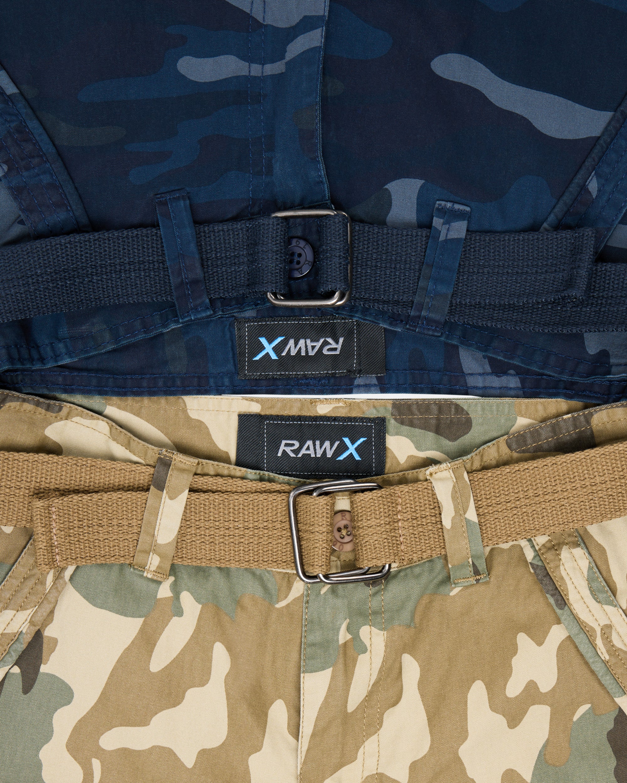 #KBS-1001 Little Boy's 4-7 2-Piece Combo Belted Twill Cargo Shorts-thumbmail-18