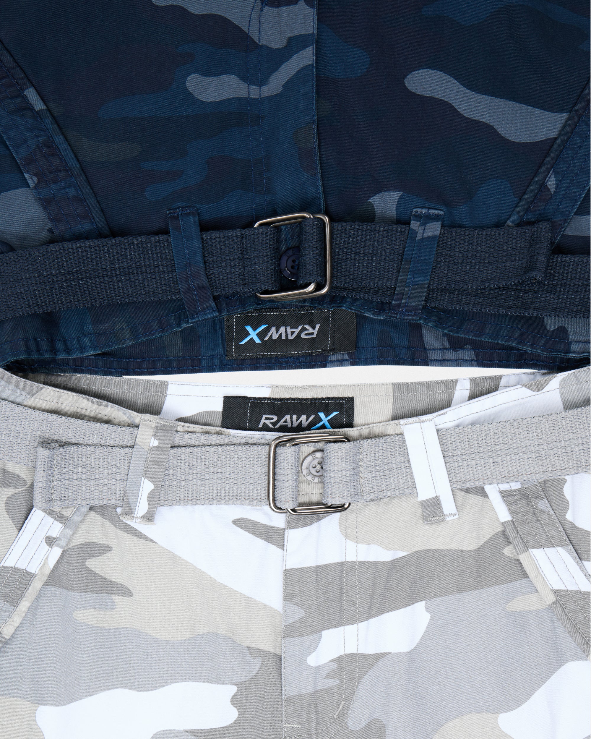 #KBS-1001 Little Boy's 4-7 2-Piece Combo Belted Twill Cargo Shorts-thumbmail-23