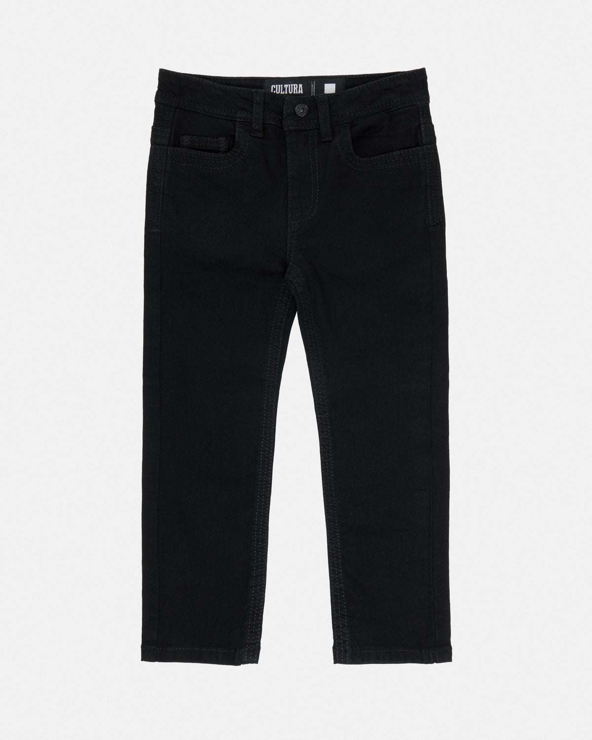 #KCP-99083 Kid's Slim Fit Washed Stretch Jeans-thumbmail-1