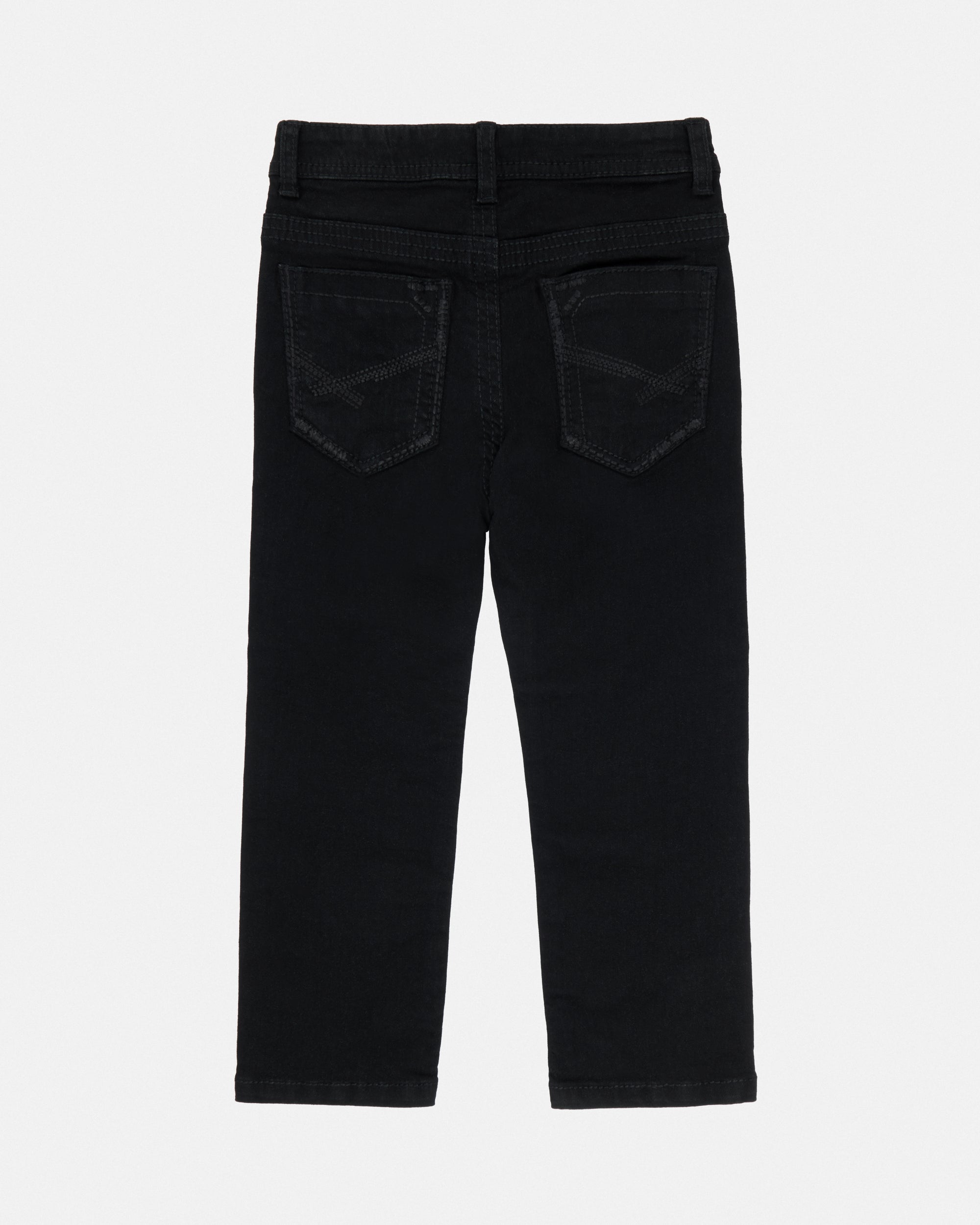 #KCP-99083 Kid's Slim Fit Washed Stretch Jeans-thumbmail-2