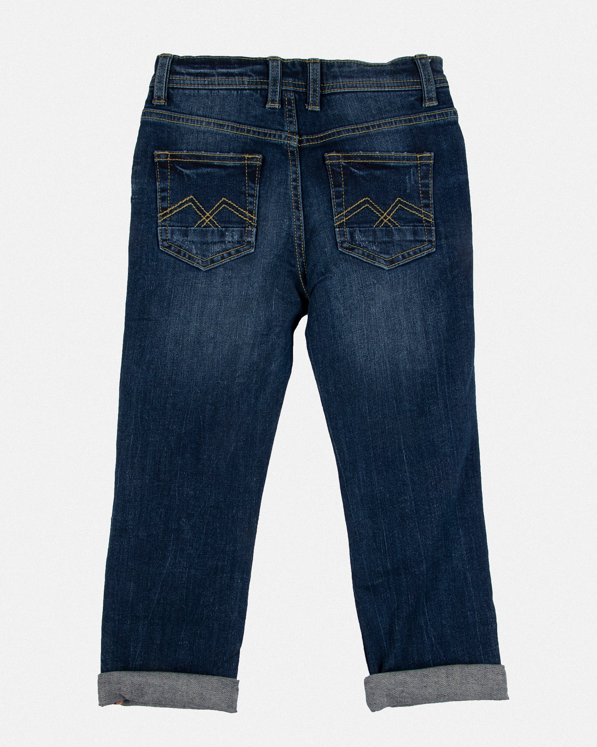 Little Boy's Rip And Repair Denim Jeans-thumbmail-12