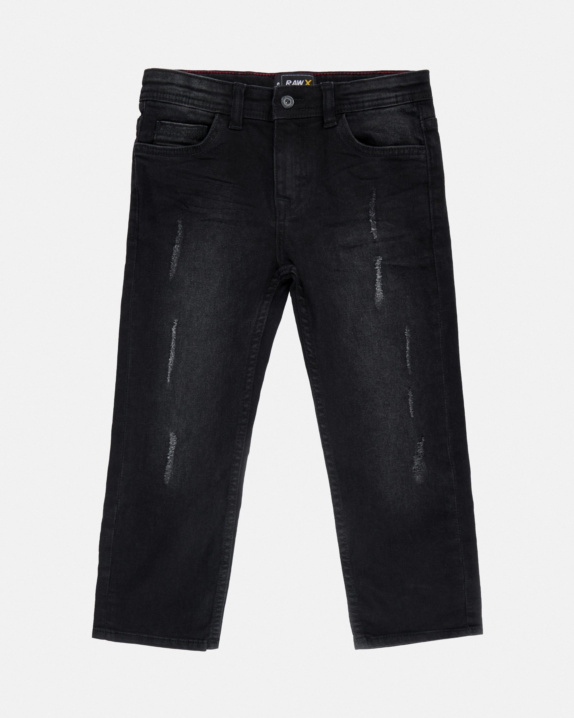 Little Boy's Rip And Repair Denim Jeans