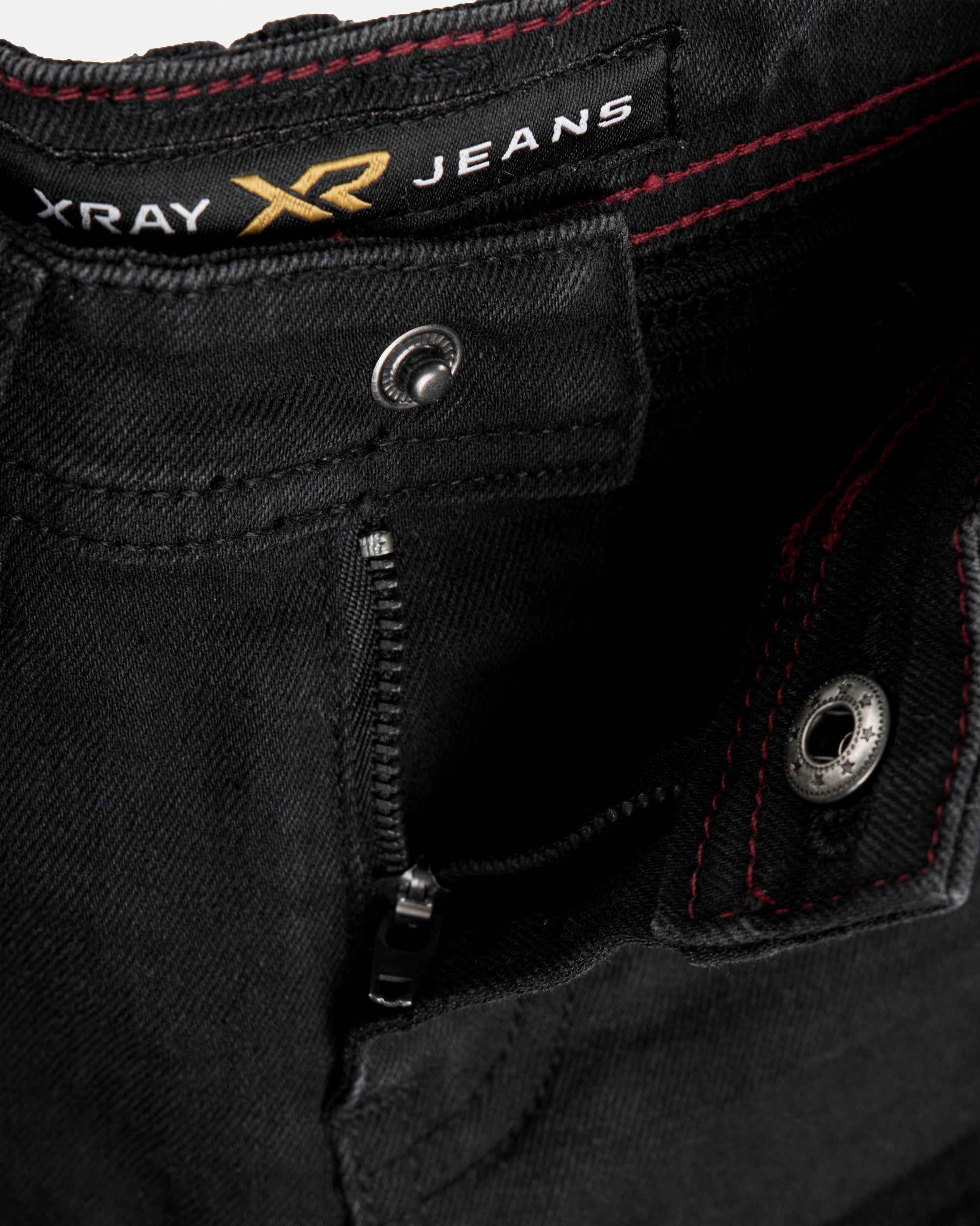 X RAY Boy's Distressed Slim Fit Biker Moto Jeans – X-RAY JEANS