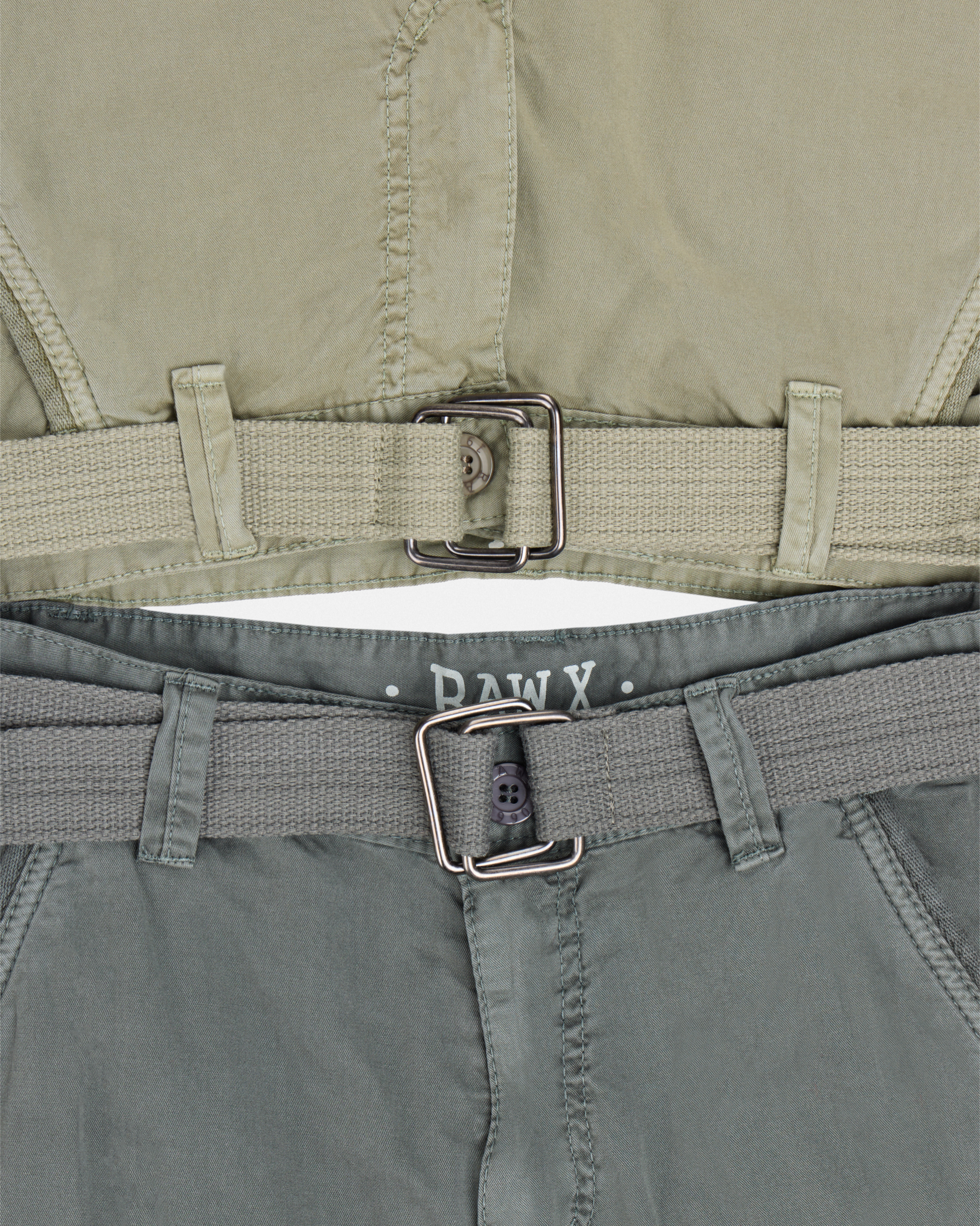 #RBS-1001 Boy's 2Pc Combo Belted Twill Cargo Shorts, Size 8-18-thumbmail-58