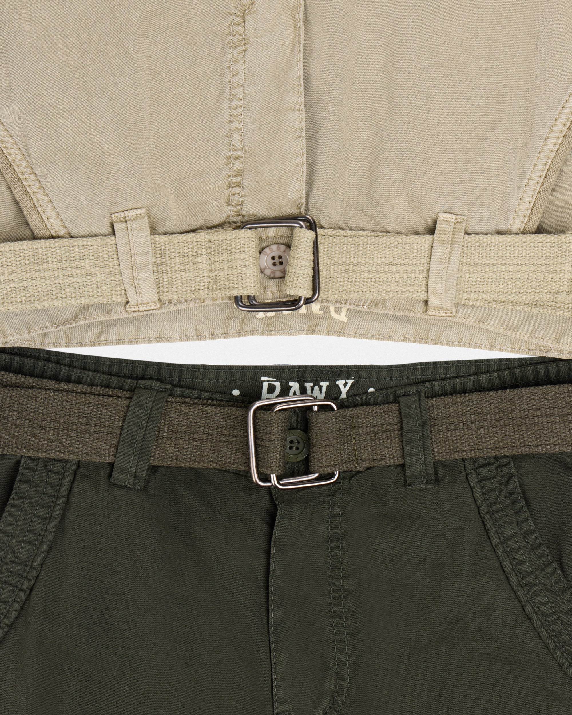 #RBS-1001 Boy's 2Pc Combo Belted Twill Cargo Shorts, Size 8-18-thumbmail-48
