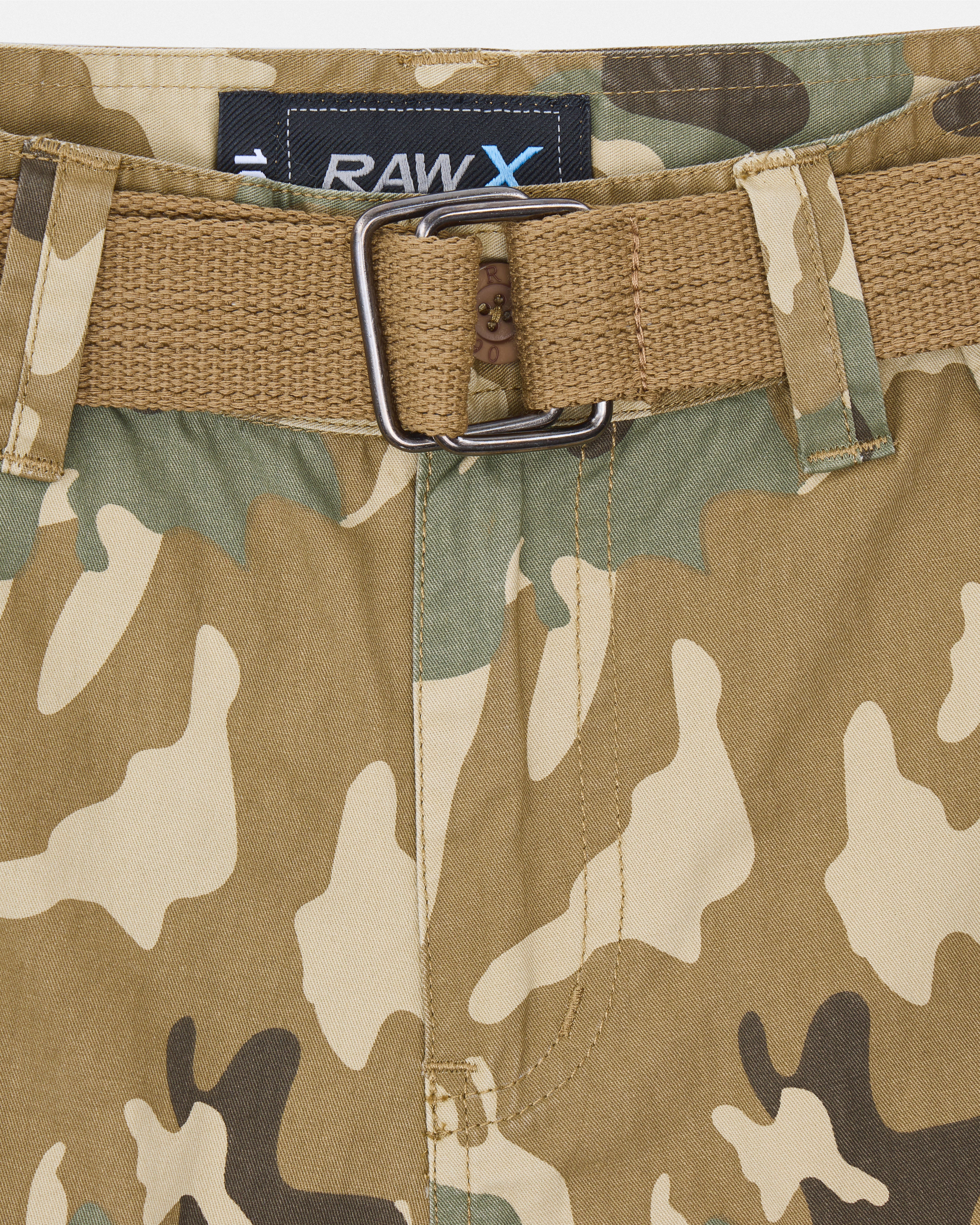 #RBS-19021 Boy's Belted Twill Cargo Shorts, Size 8-18-thumbmail-33