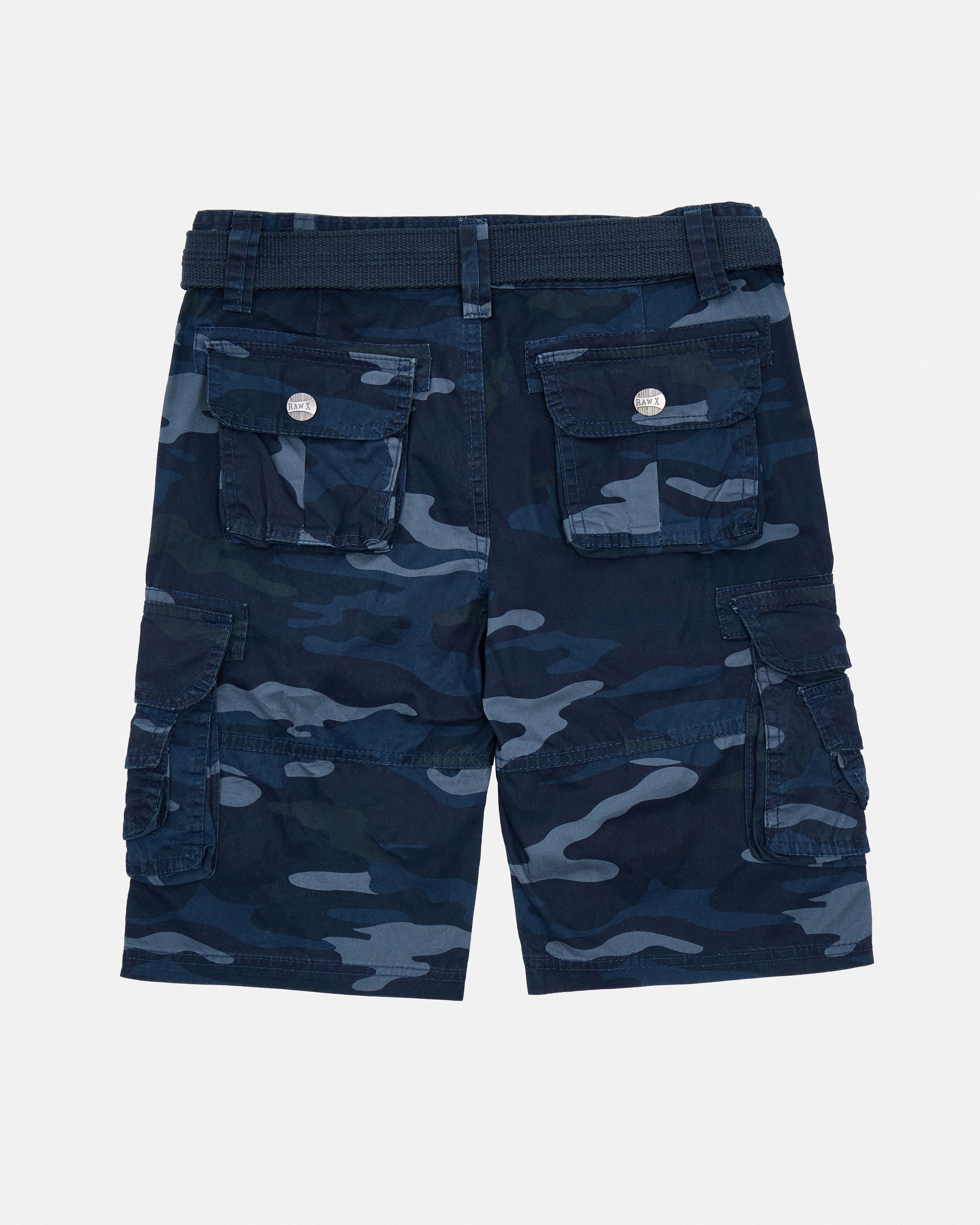#RBS-19021 Boy's Belted Twill Cargo Shorts, Size 8-18-thumbmail-41