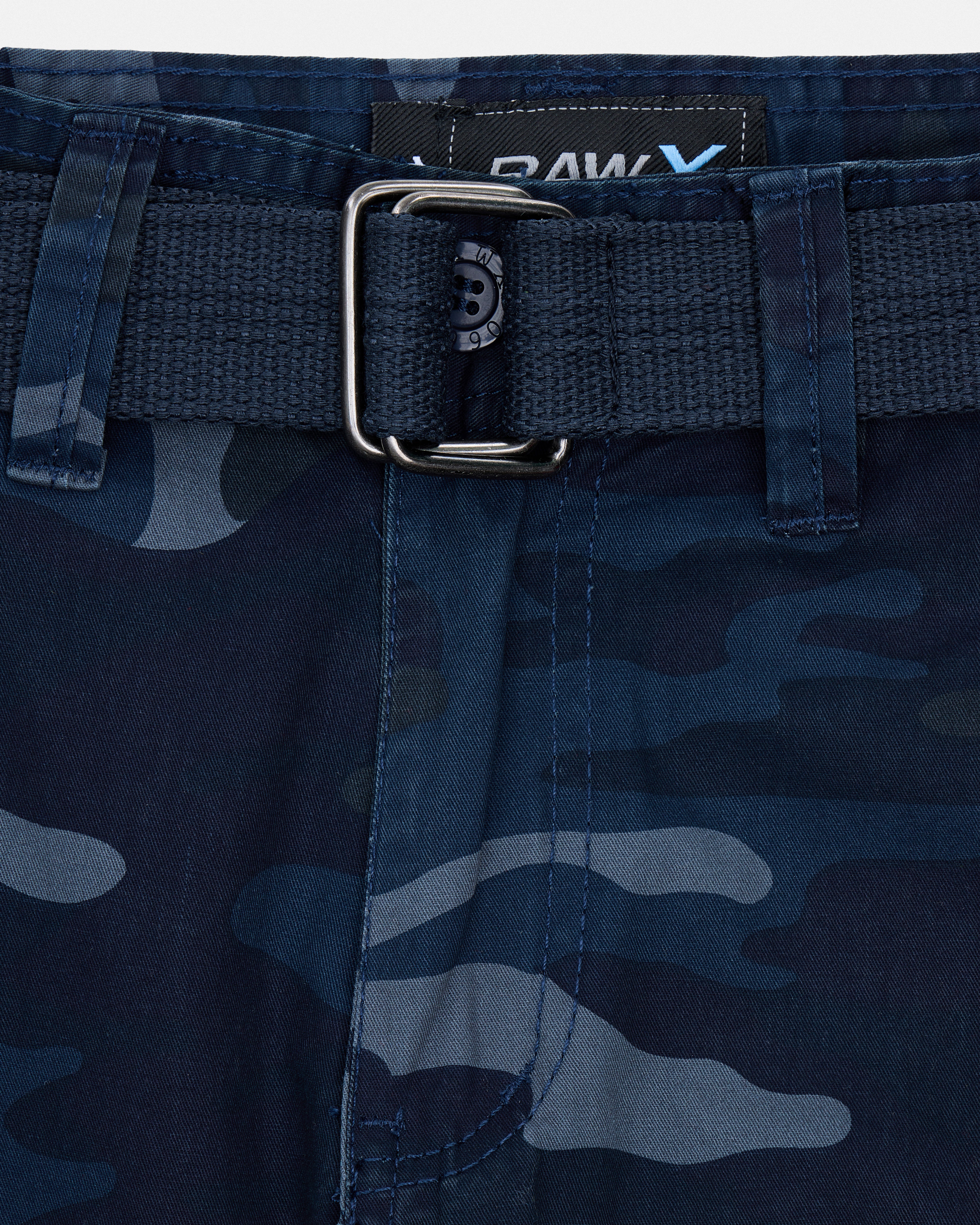 #RBS-19021 Boy's Belted Twill Cargo Shorts, Size 8-18-thumbmail-42