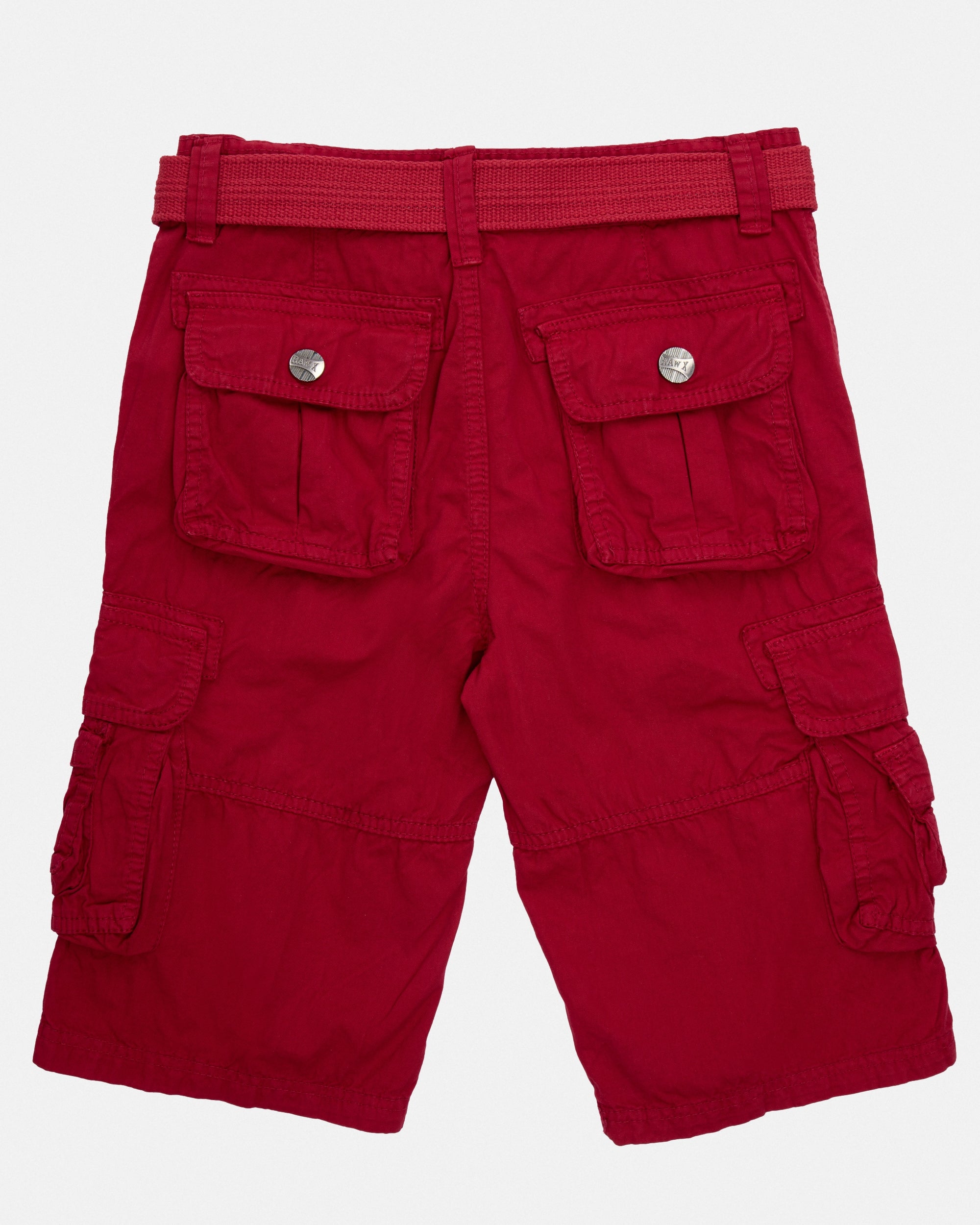 【Raucohouse】Non fade rolled raw bermuda pants Tomboy non-fade indigo denim shorts - Raucohouse | 60