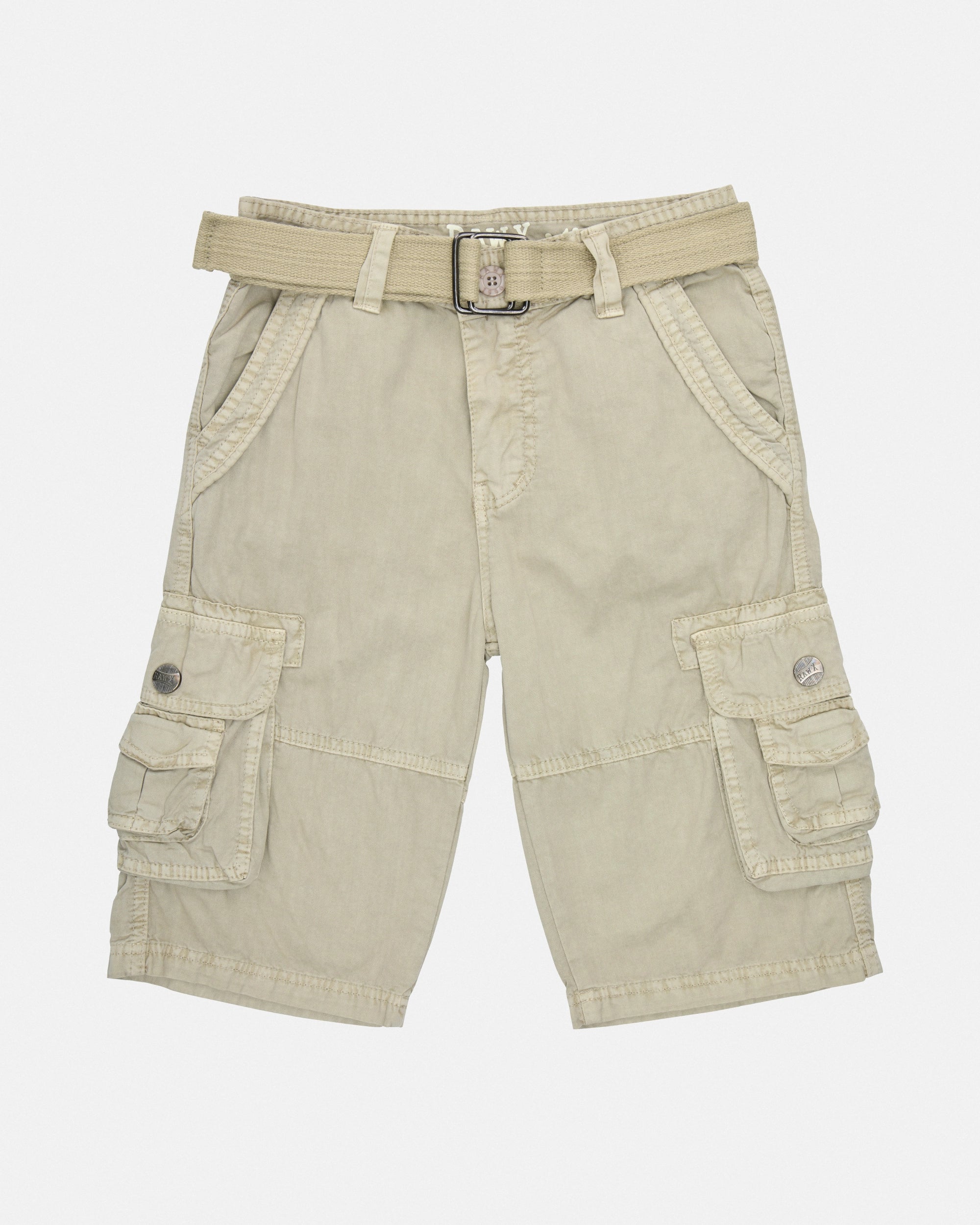 #RBS-19021 Boy's Belted Twill Cargo Shorts, Size 8-18-thumbmail-26