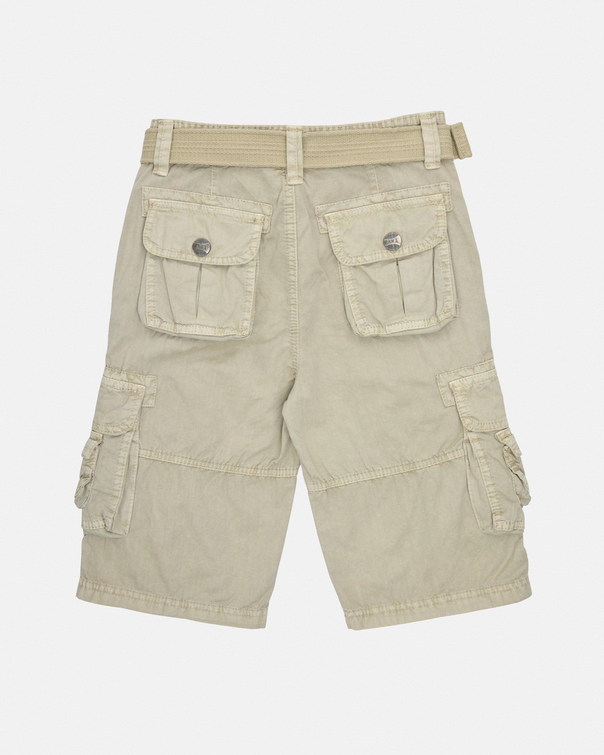 #RBS-19021 Boy's Belted Twill Cargo Shorts, Size 8-18-thumbmail-27