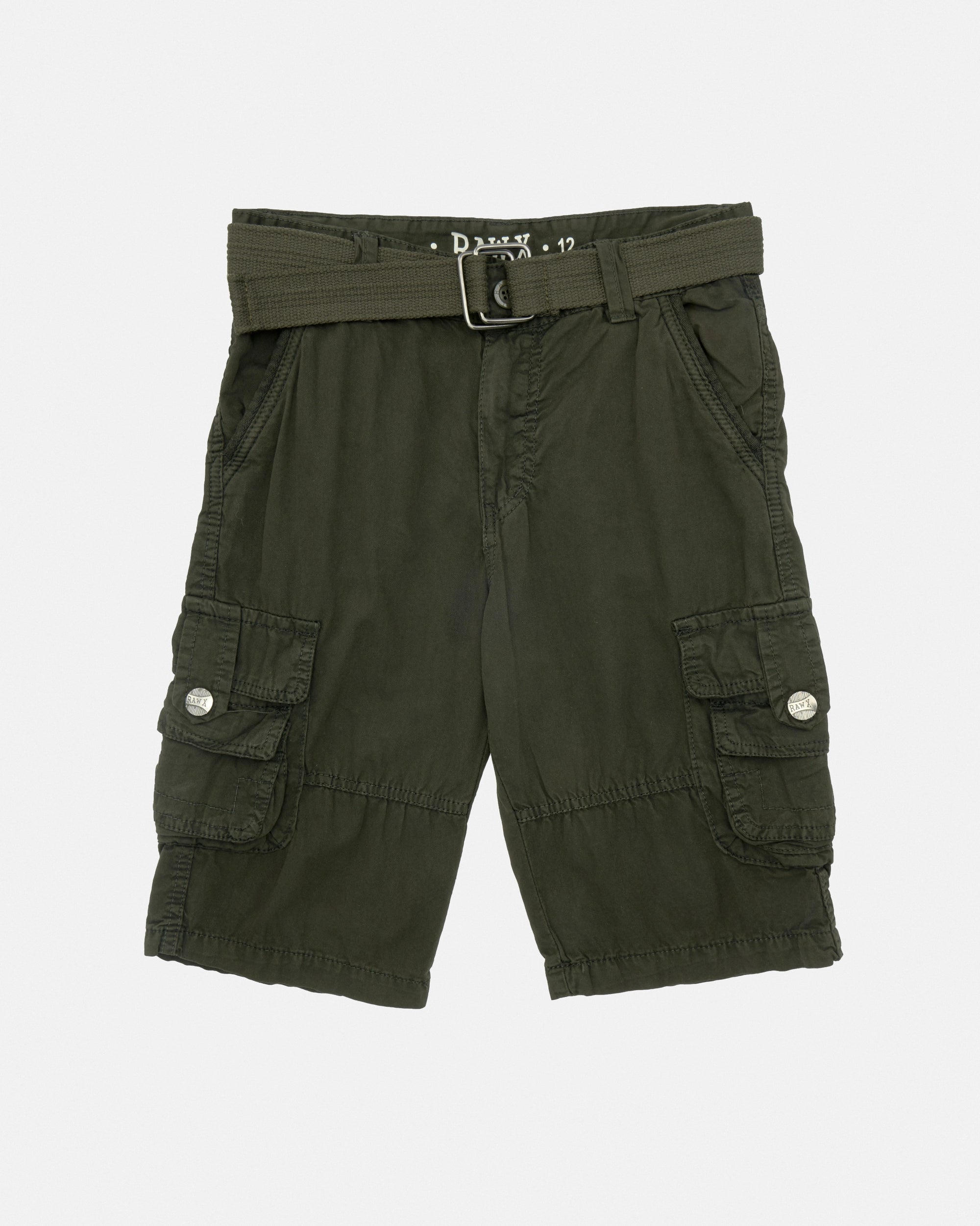 Raw X Boy's Twilled Cargo Shorts