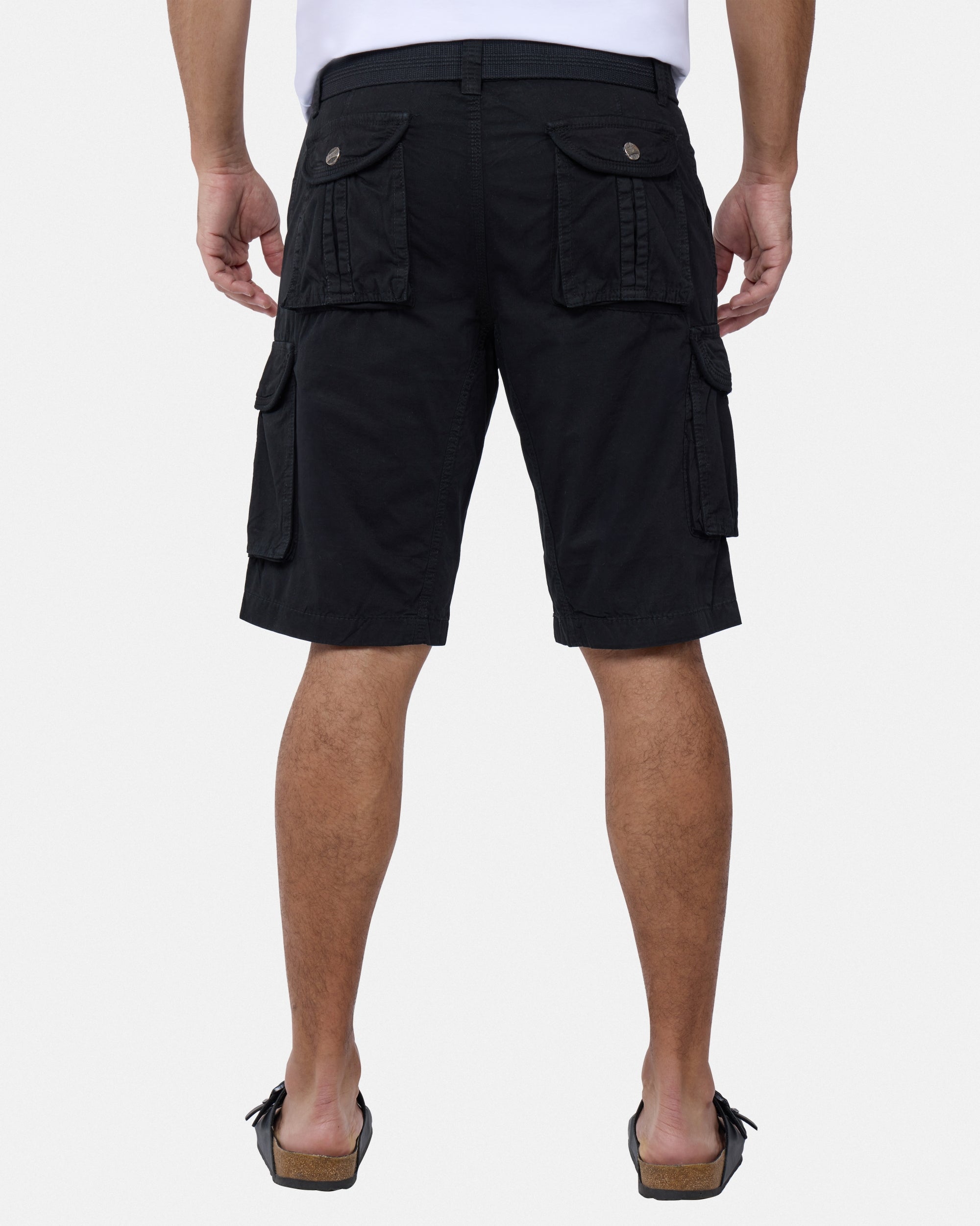 【oan】Front Snap Cargo Bermuda Pants Raw X Men's 12.5