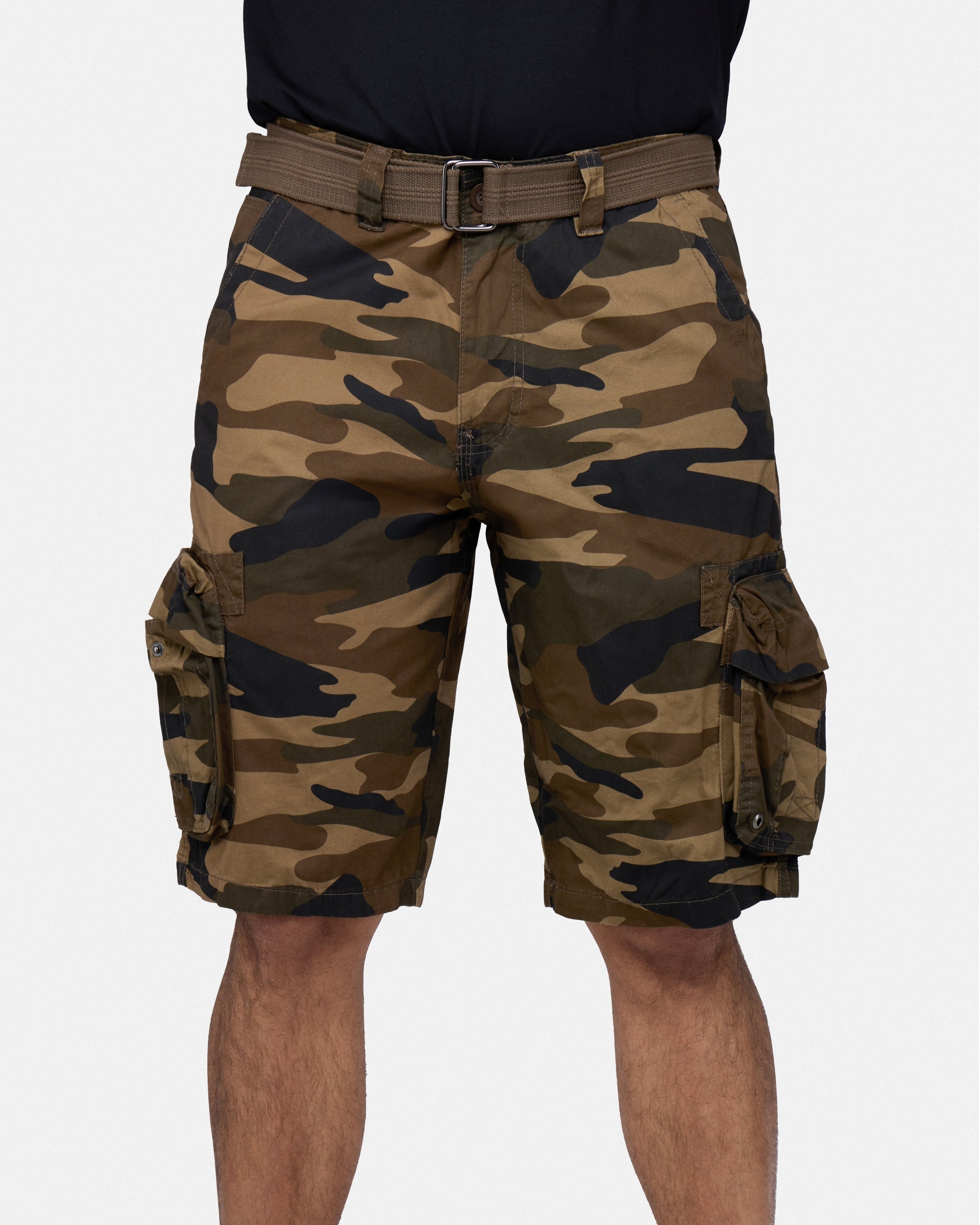 【oan】Front Snap Cargo Bermuda Pants Raw X Men's 12.5