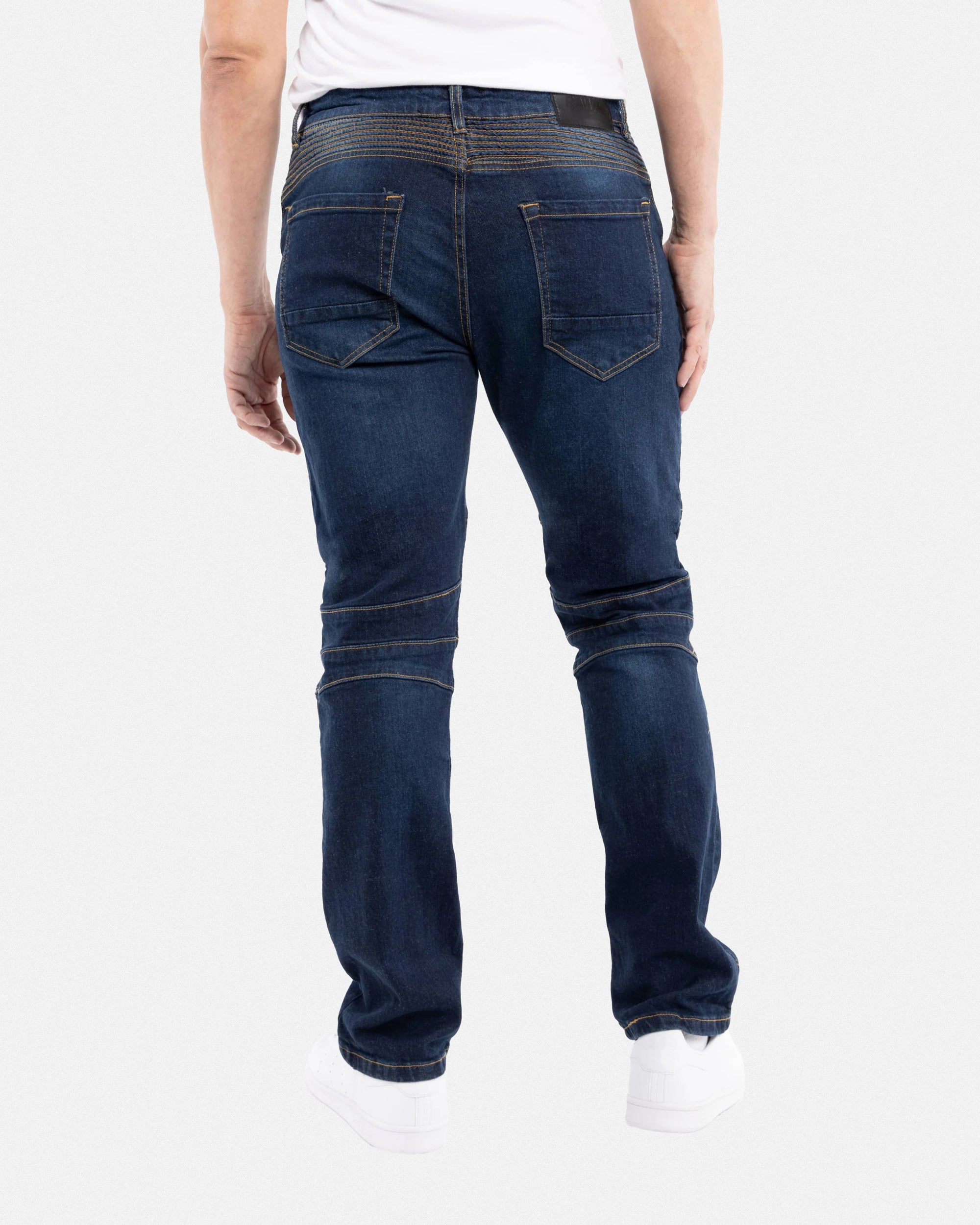 RXP-99054 Skinny Fit Distressed Moto Jeans – X-RAY JEANS